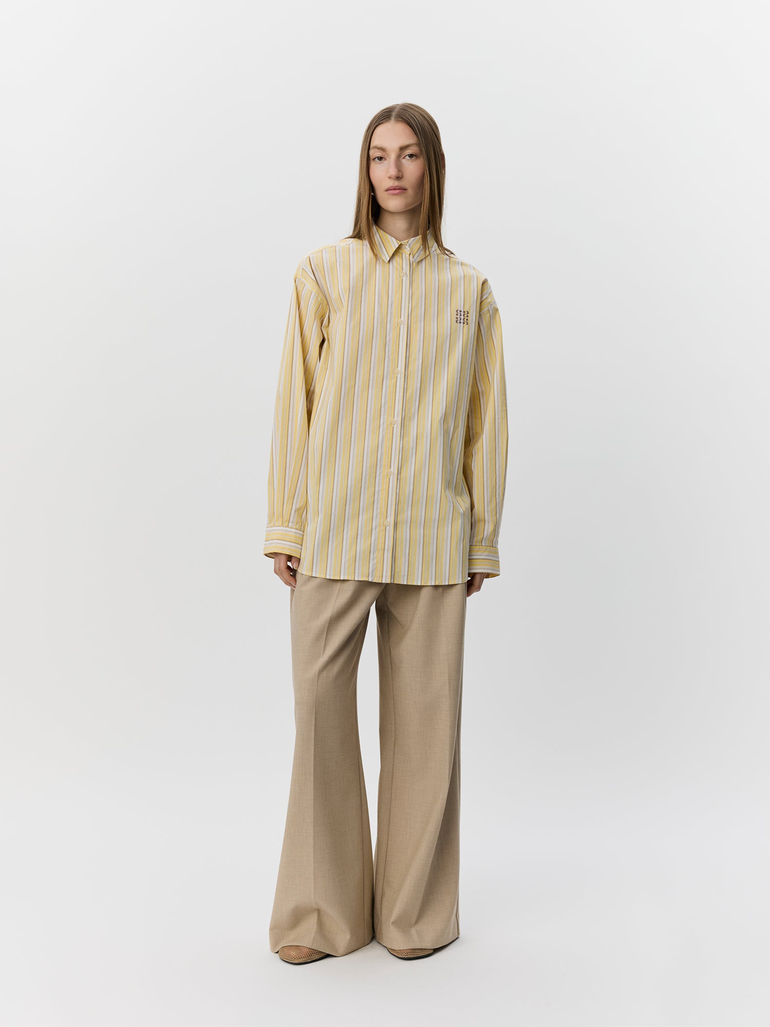 sofie-schnoor-women-mercysw-hemd-hellgelb-gestreift-oversize image 2