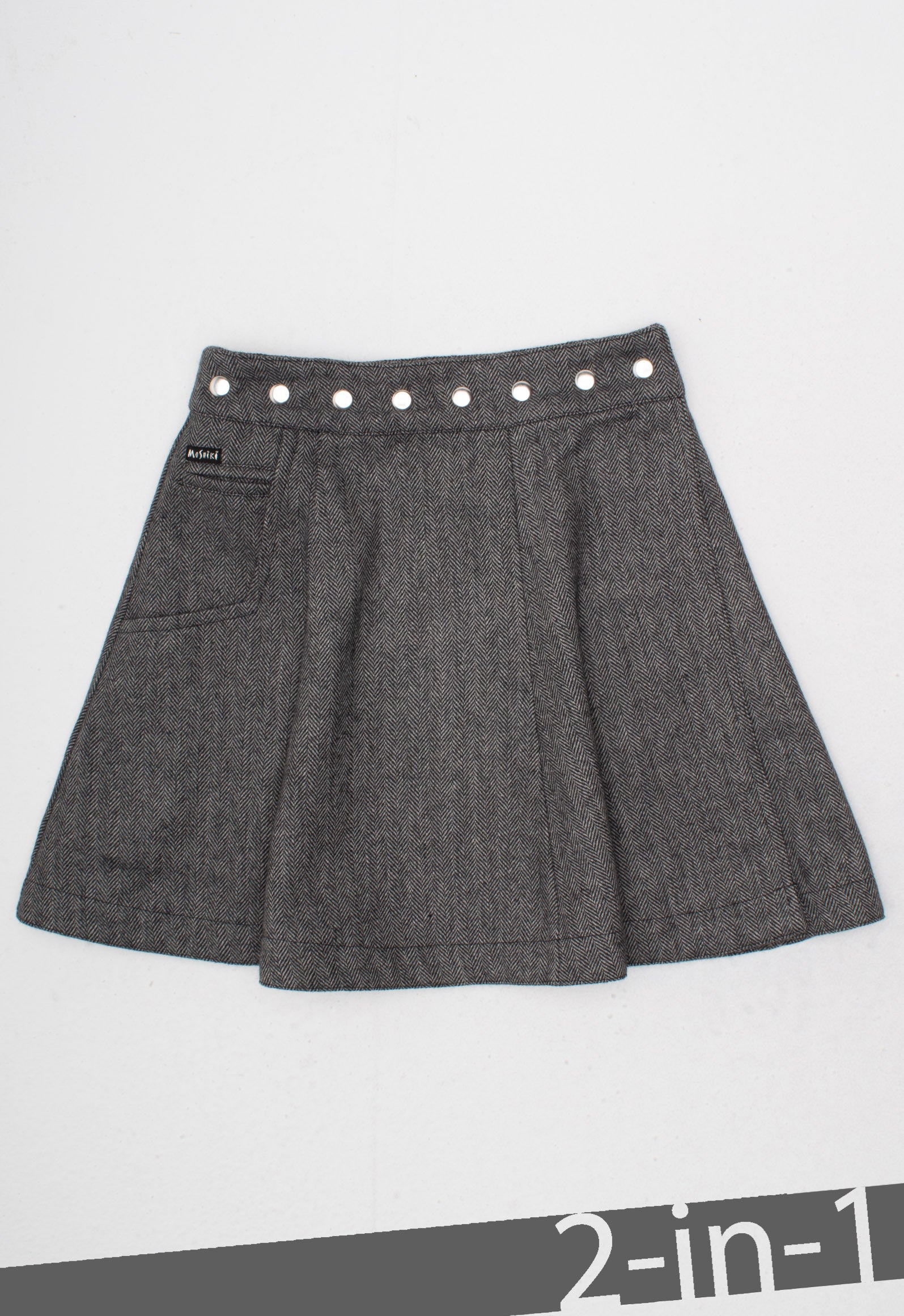 moshiki-hot-cookie-71-tweed-wickelrock-45cm-wendbar-2 image 2