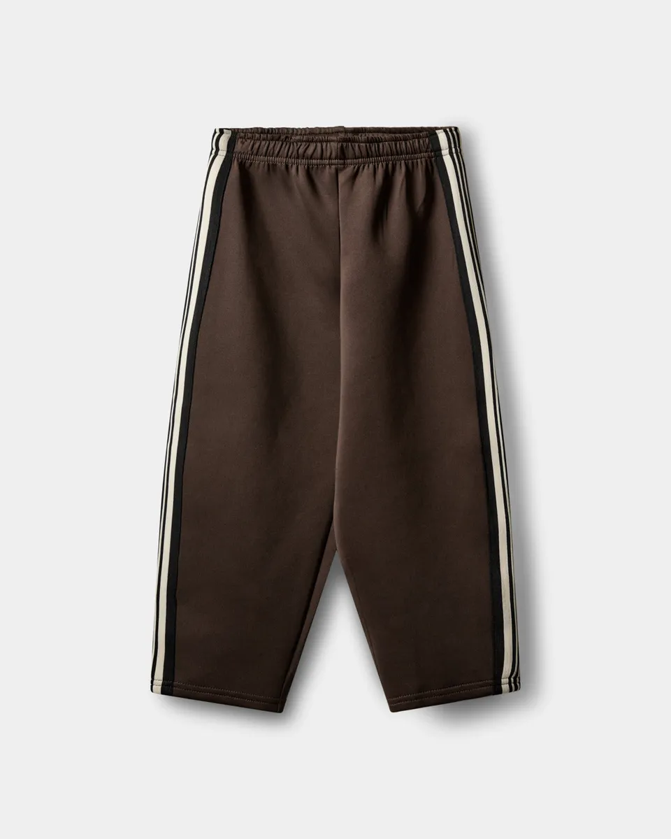 sofie-schnoor-kids-gabbikb-sweathose-braun-streifen image 1