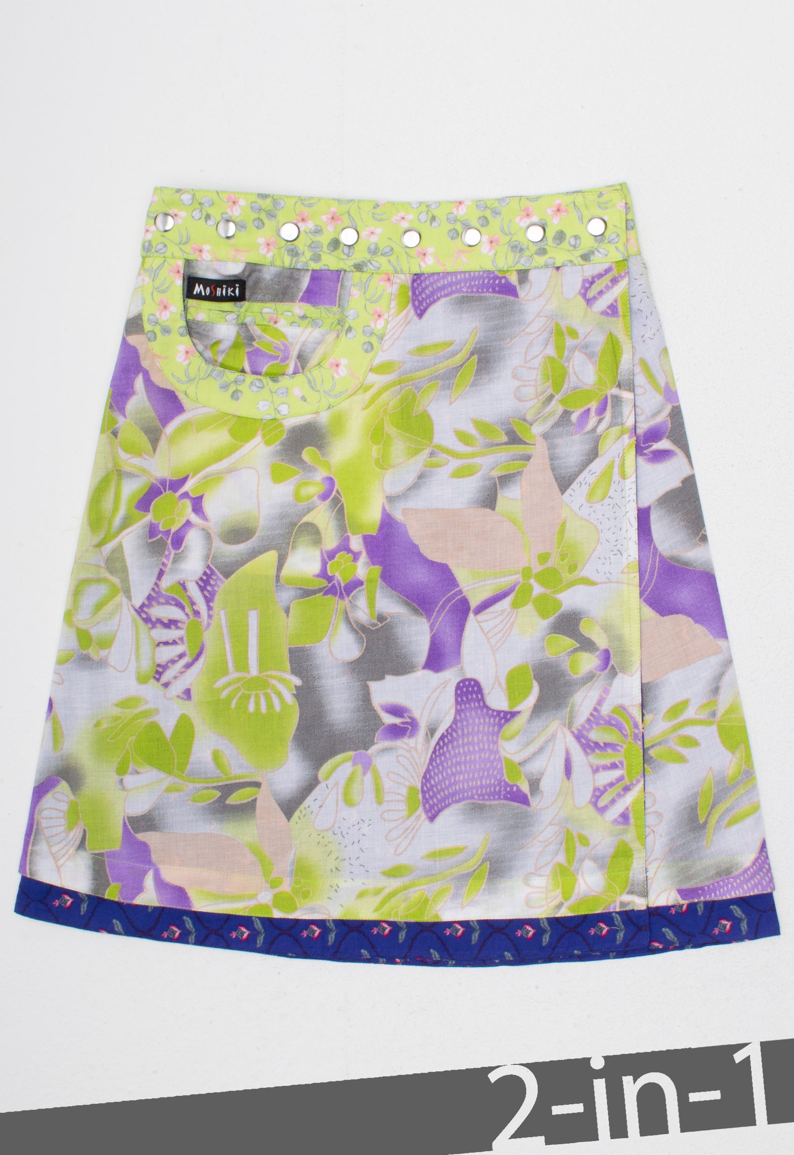 moshiki-hot-cookie-53-wickelrock-55-cm-baumwolle-wendbar image 2