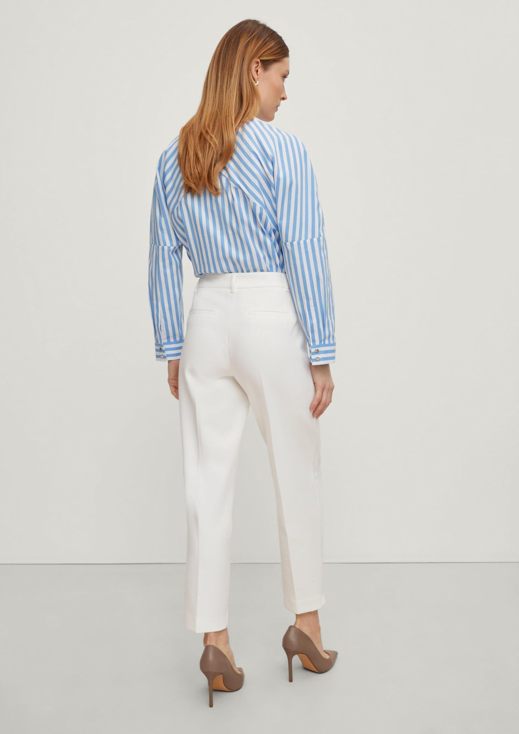 comma-freizeithose-damen-7-8-hose-wei-elegant image 8