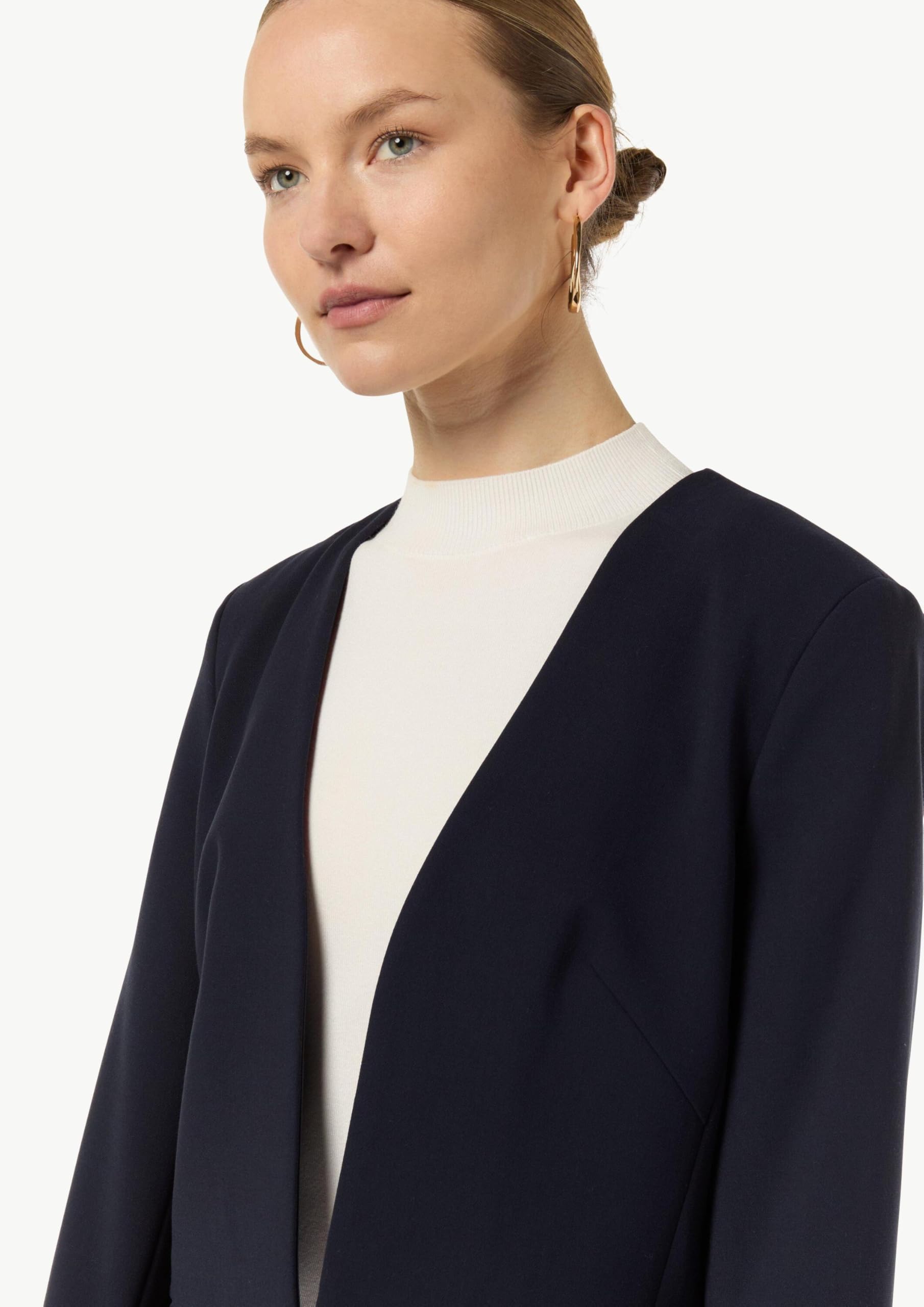 comma-bolero-taftfutter-blau-jacke-gr-40 image 3