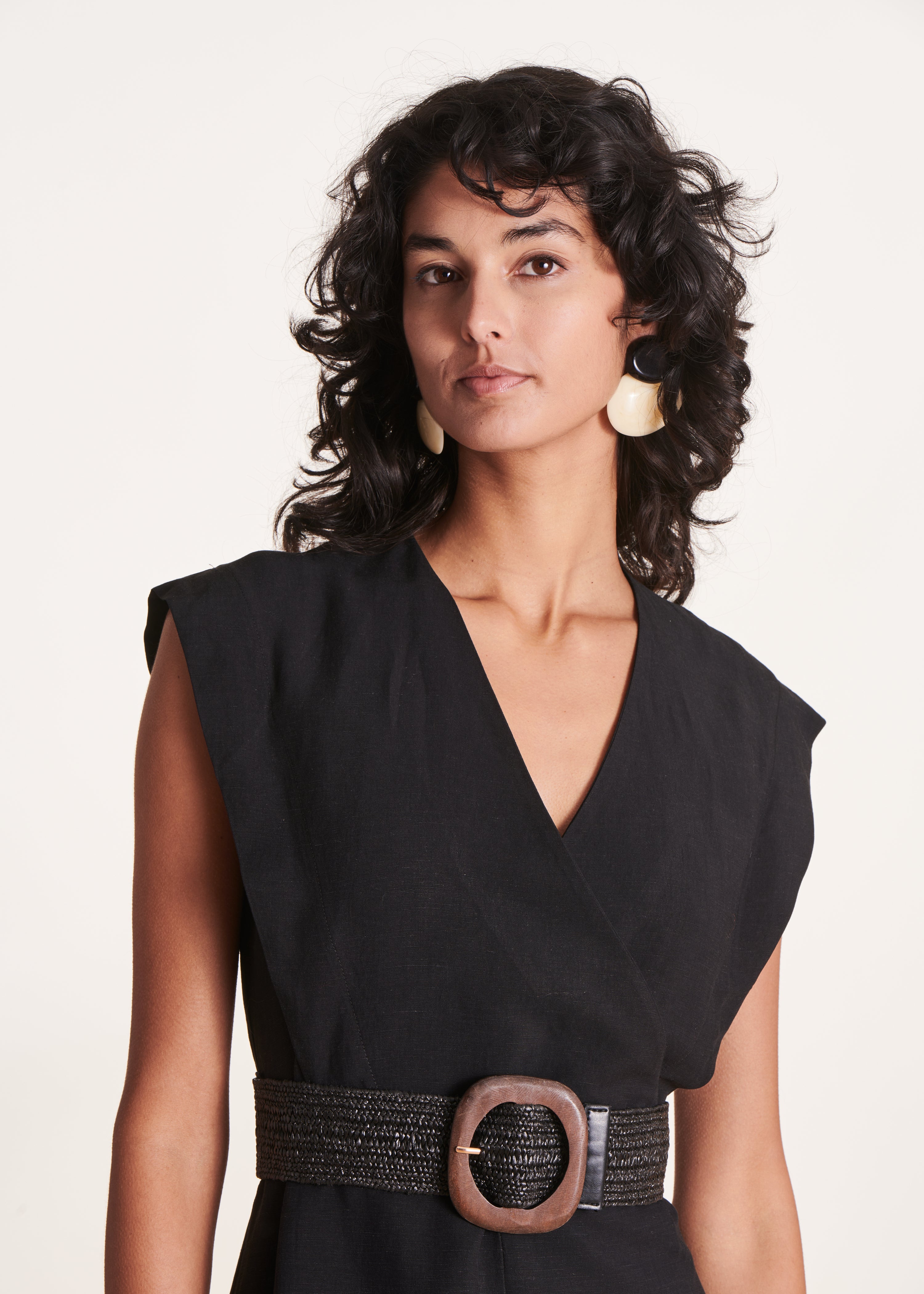 la-f-e-marabout-e-savigny-kleid-schwarz-wickel-midi image 5