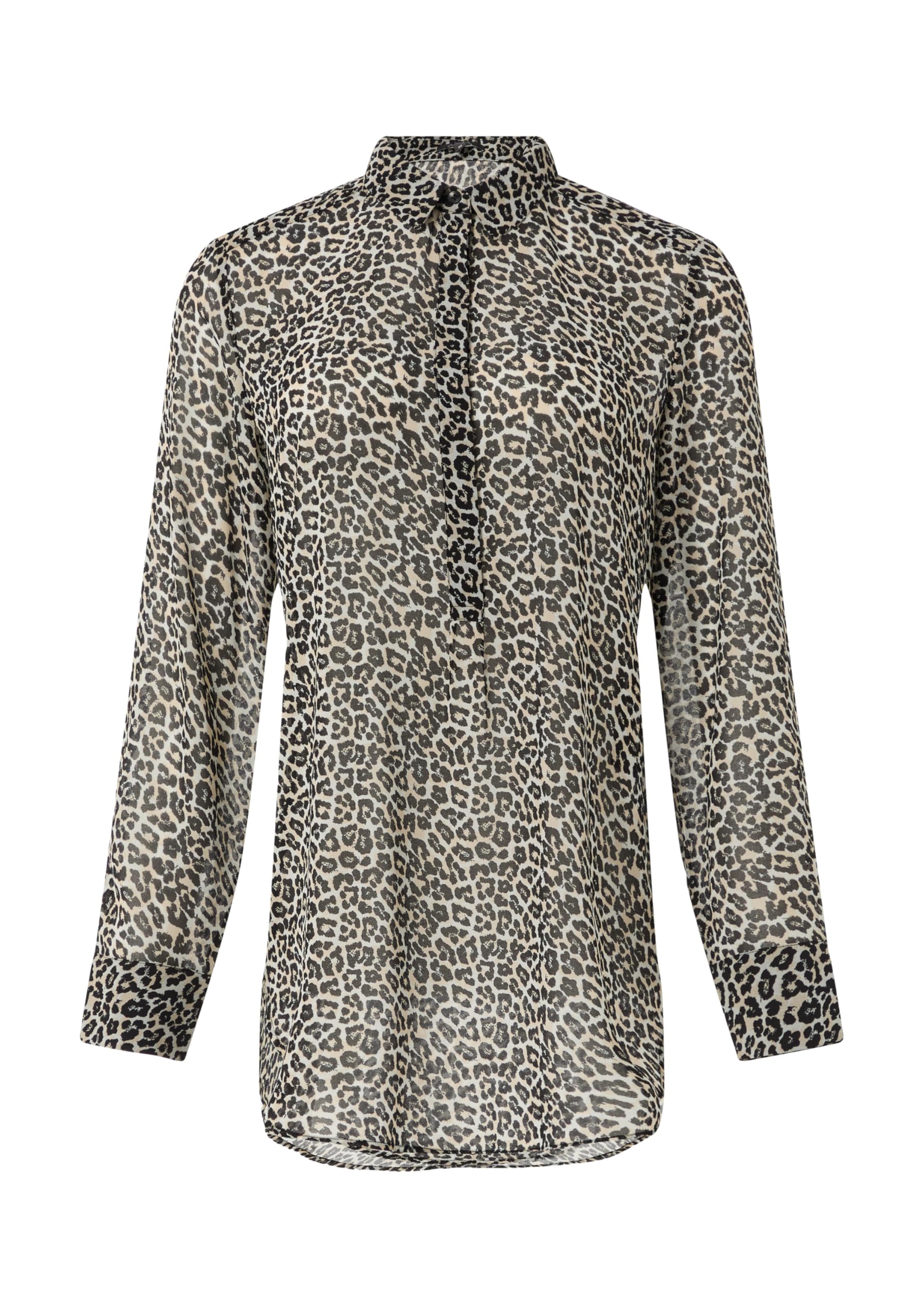 comma-longbluse-chiffon-damen-beige-leo-print-gr-34 image 3