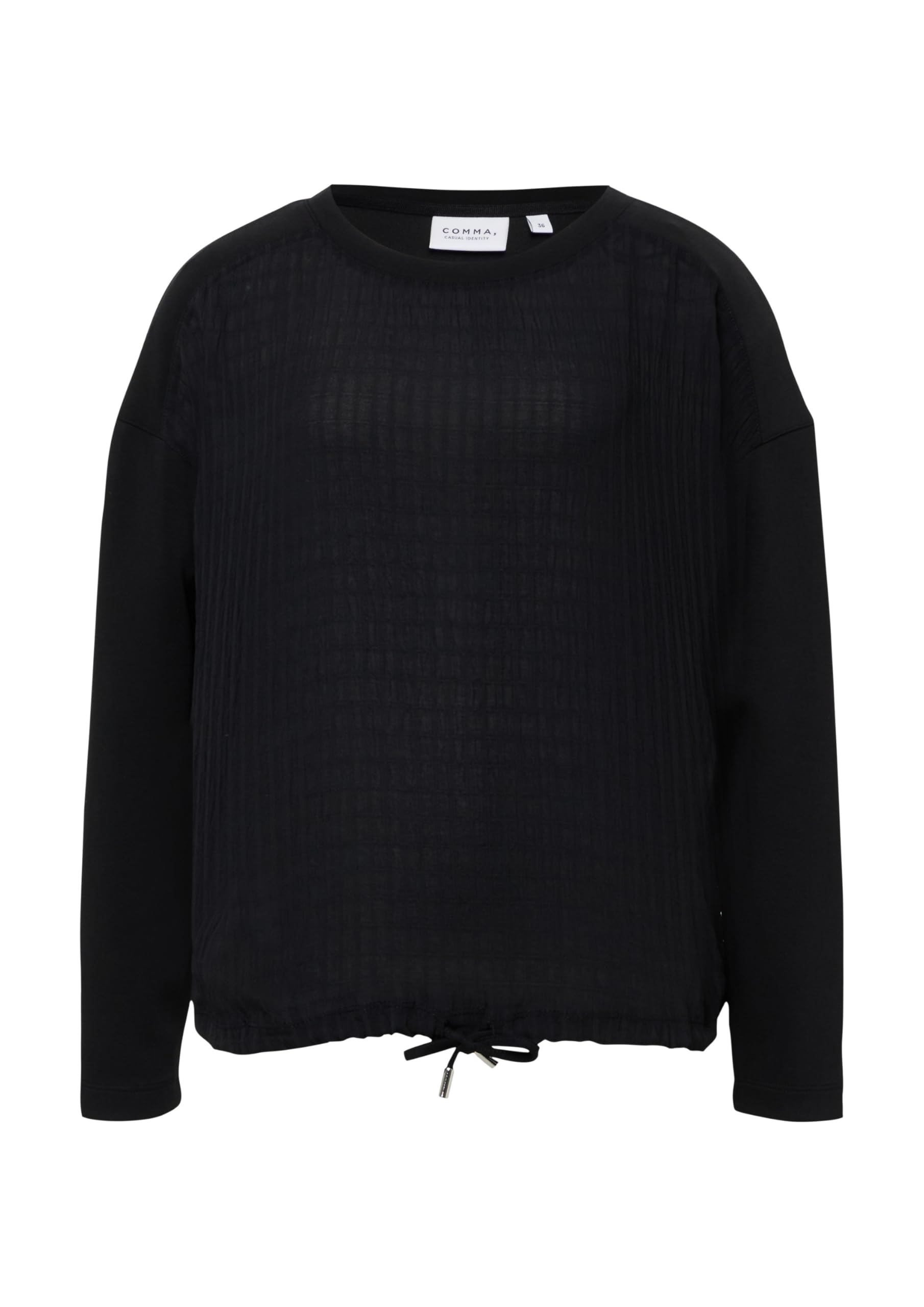 comma-sweatshirt-fabric-mix-struktur-gr-e-46 image 3