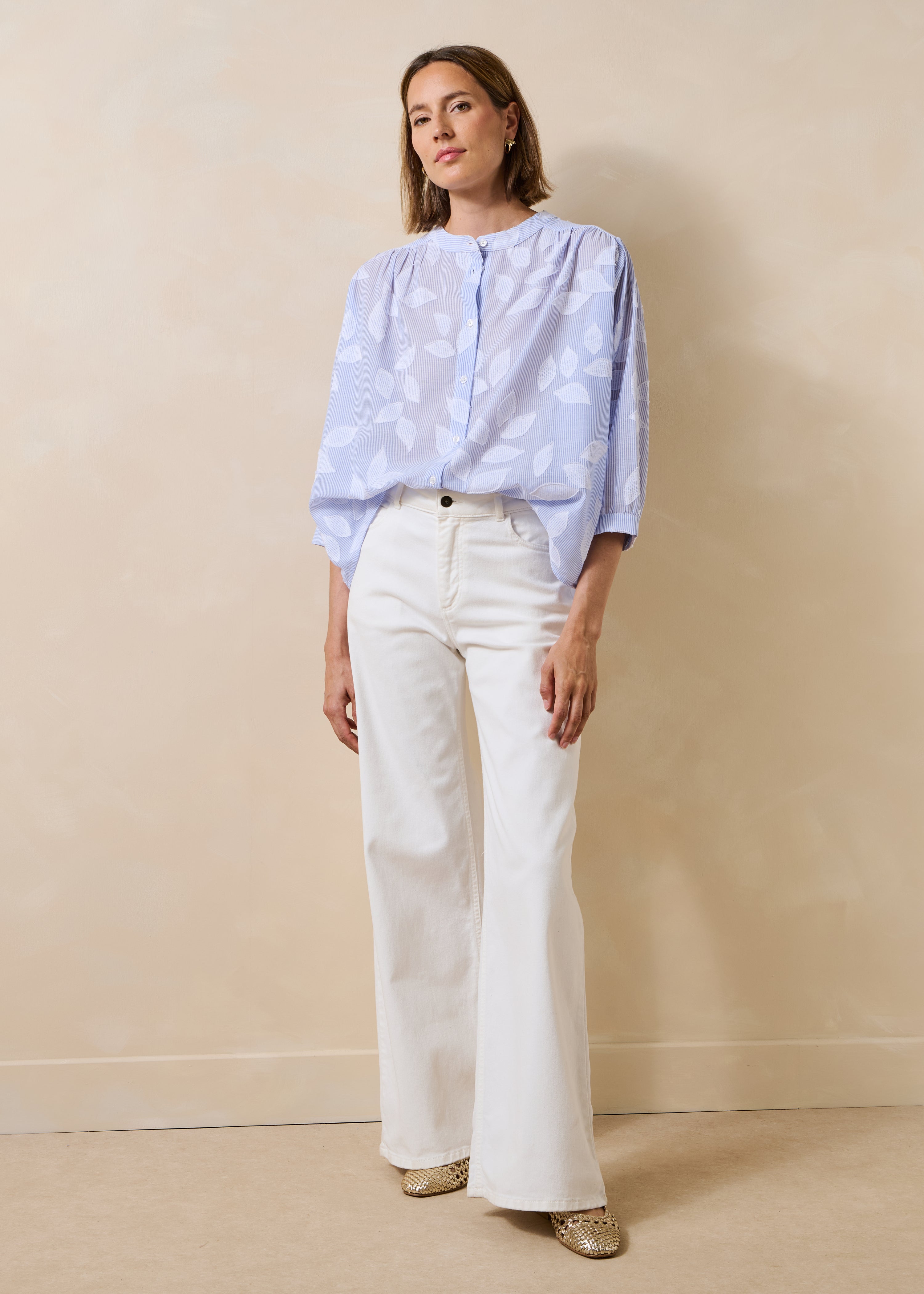 la-f-e-marabout-e-douwina-bluse-hellblau-baumwolle image 2