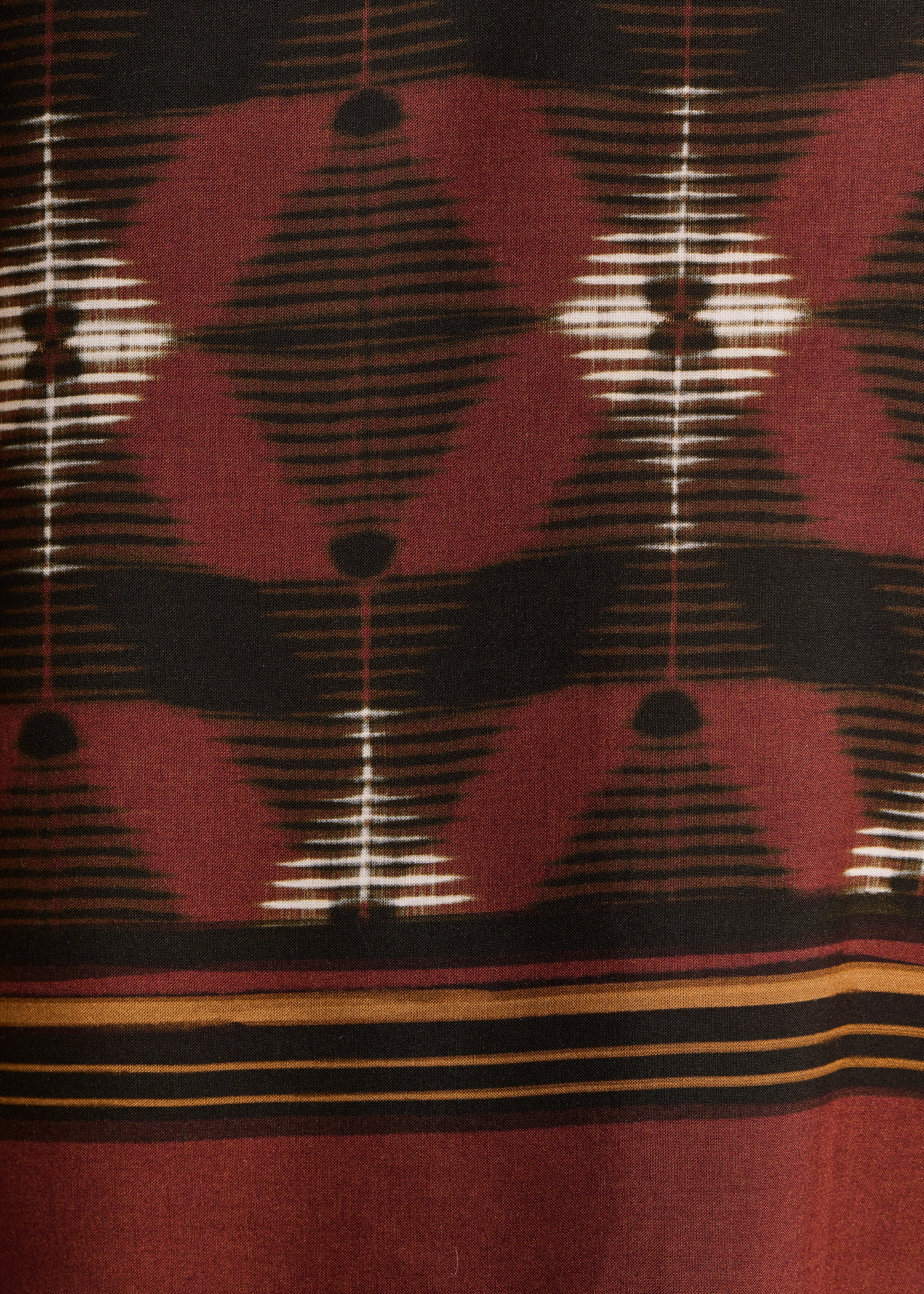 la-f-e-marabout-e-vince-top-braun-print-3-4-arm image 4