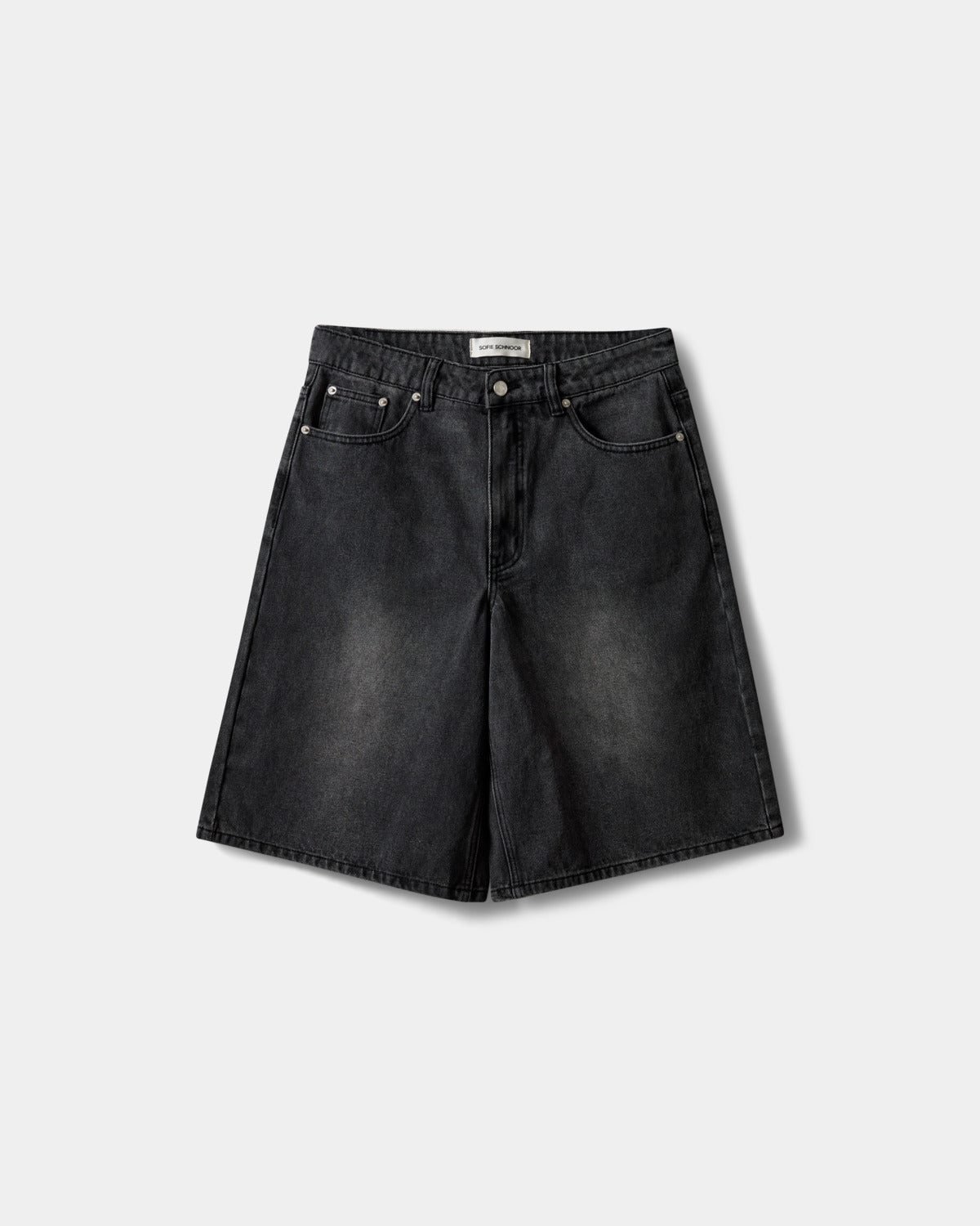 sofie-schnoor-women-stokesw-shorts-washed-black-denim-100-baumwolle image 1