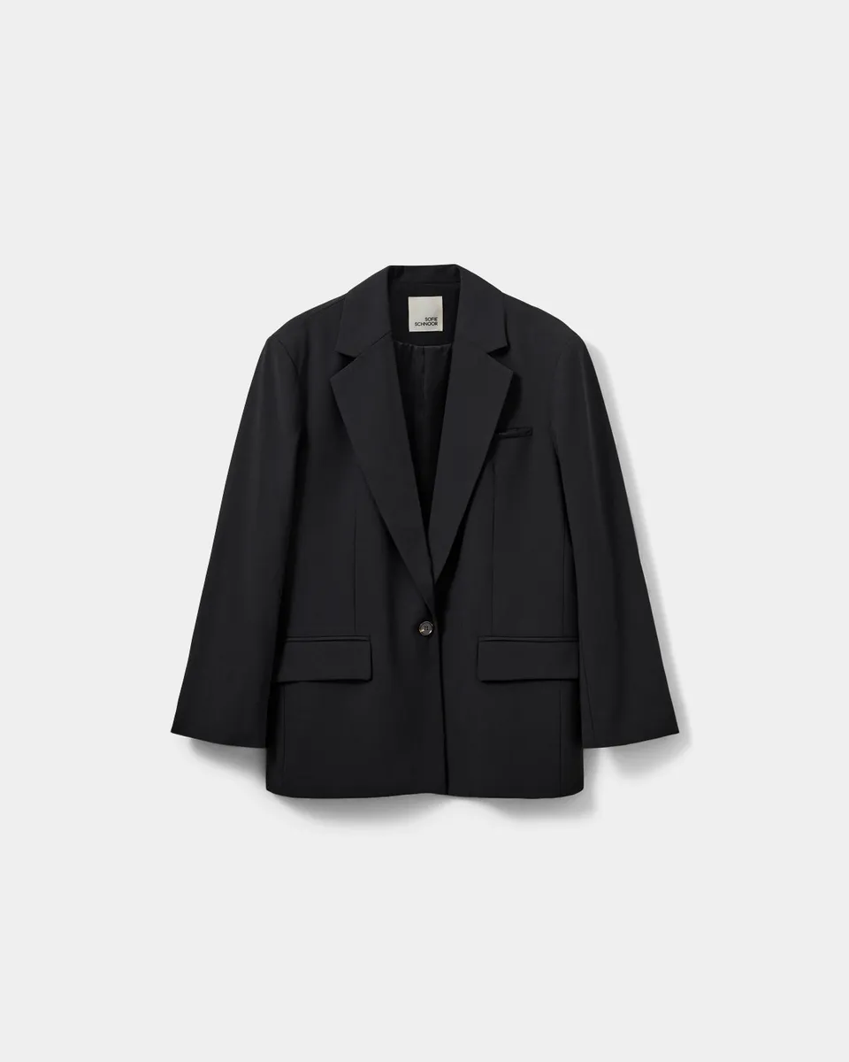 sofie-schnoor-women-elnasw-blazer-schwarz-oversized image 1