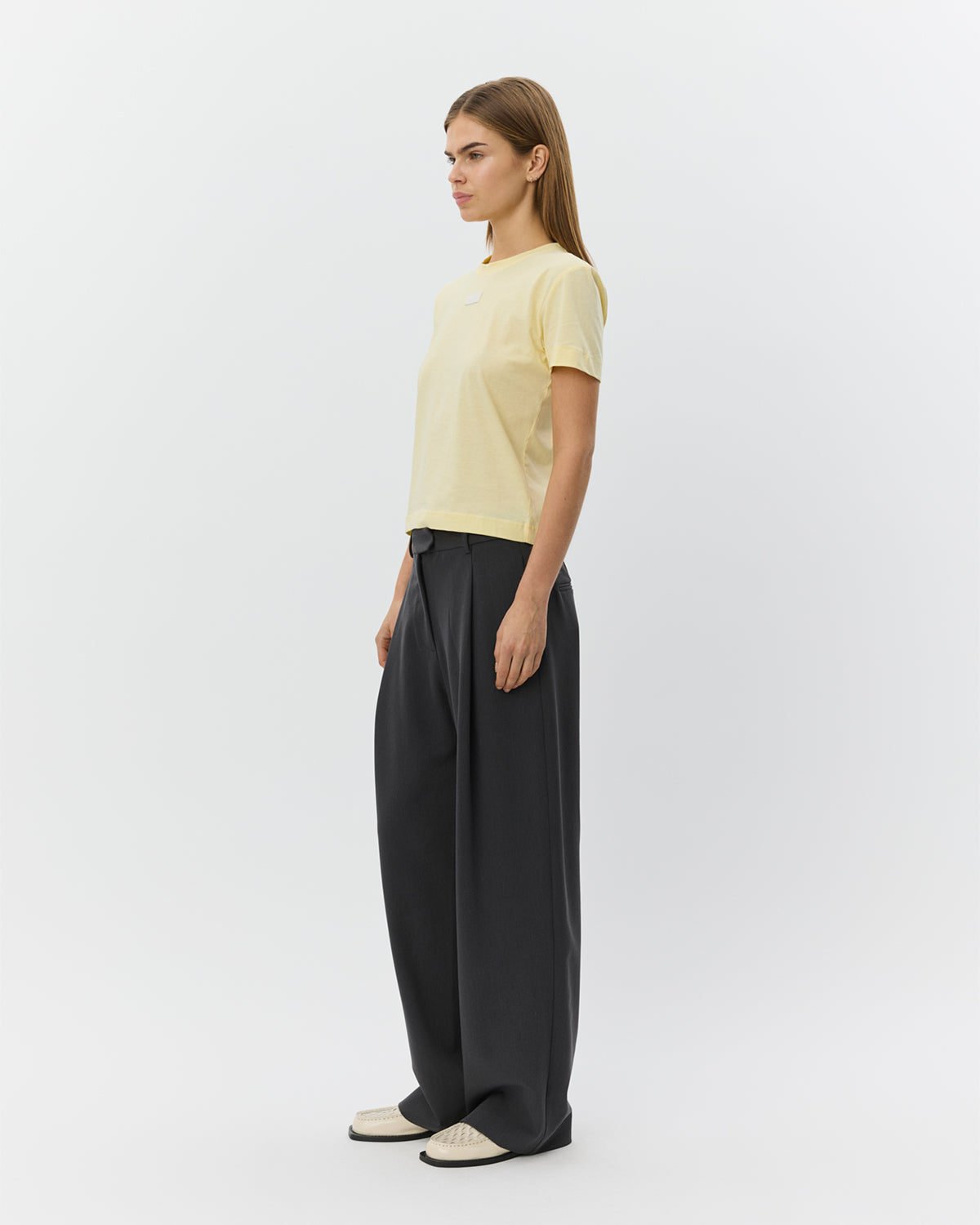 sofie-schnoor-women-indysw-mini-t-shirt-butter-yellow-xs-baumwolle image 3