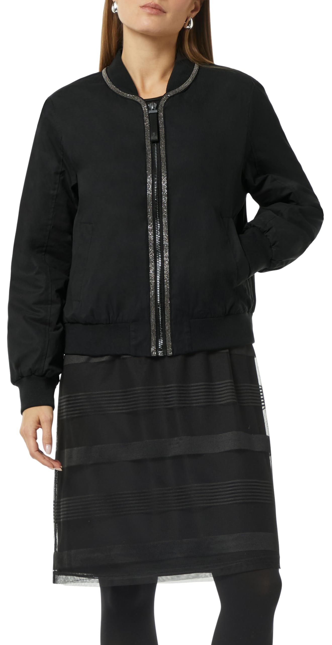 comma-bomberjacke-mit-schmuckdetails-jacke-gr-44-blouson image 3
