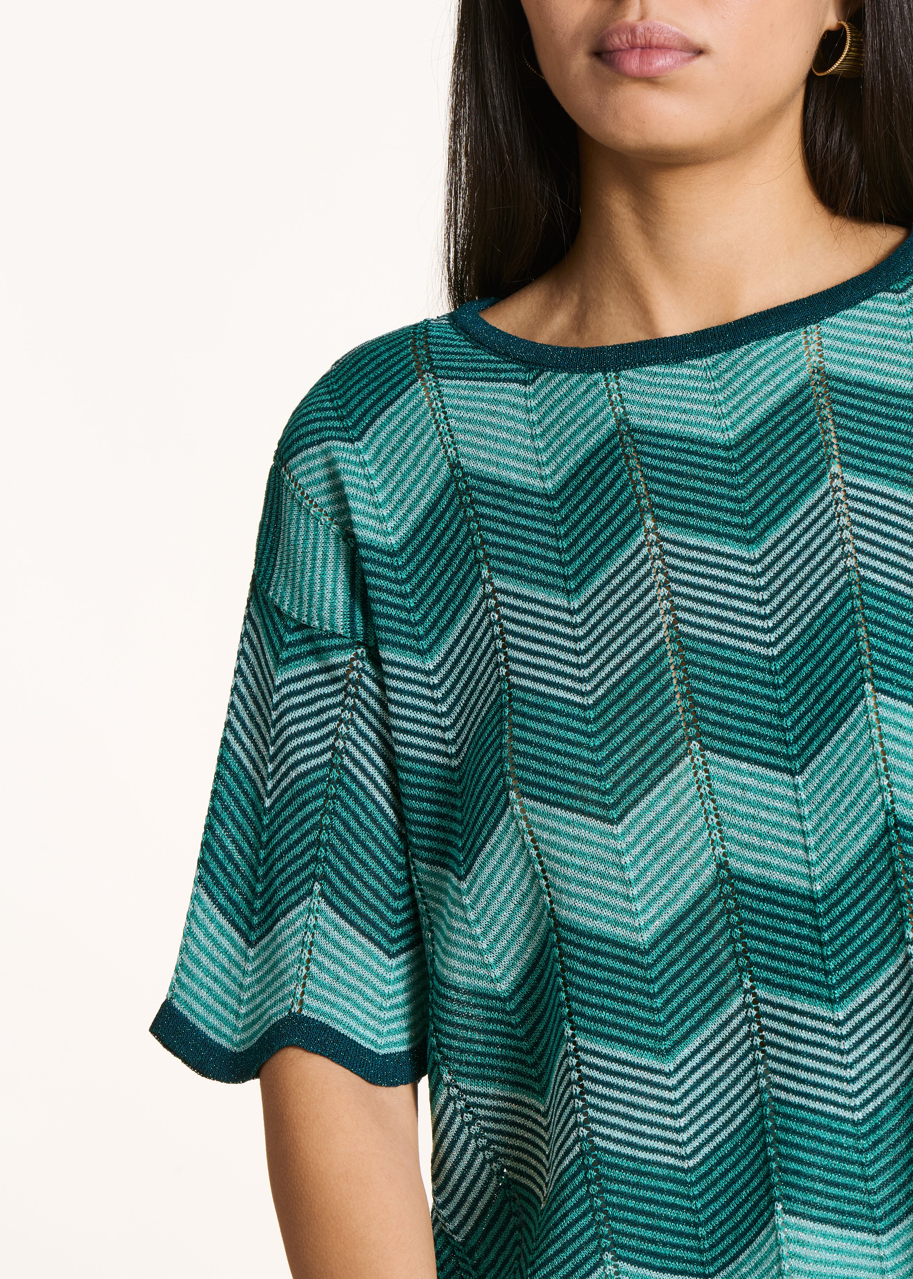 la-f-e-marabout-e-fl-pu-fala-pullover-petrol-kurz-zickzack-strick image 5