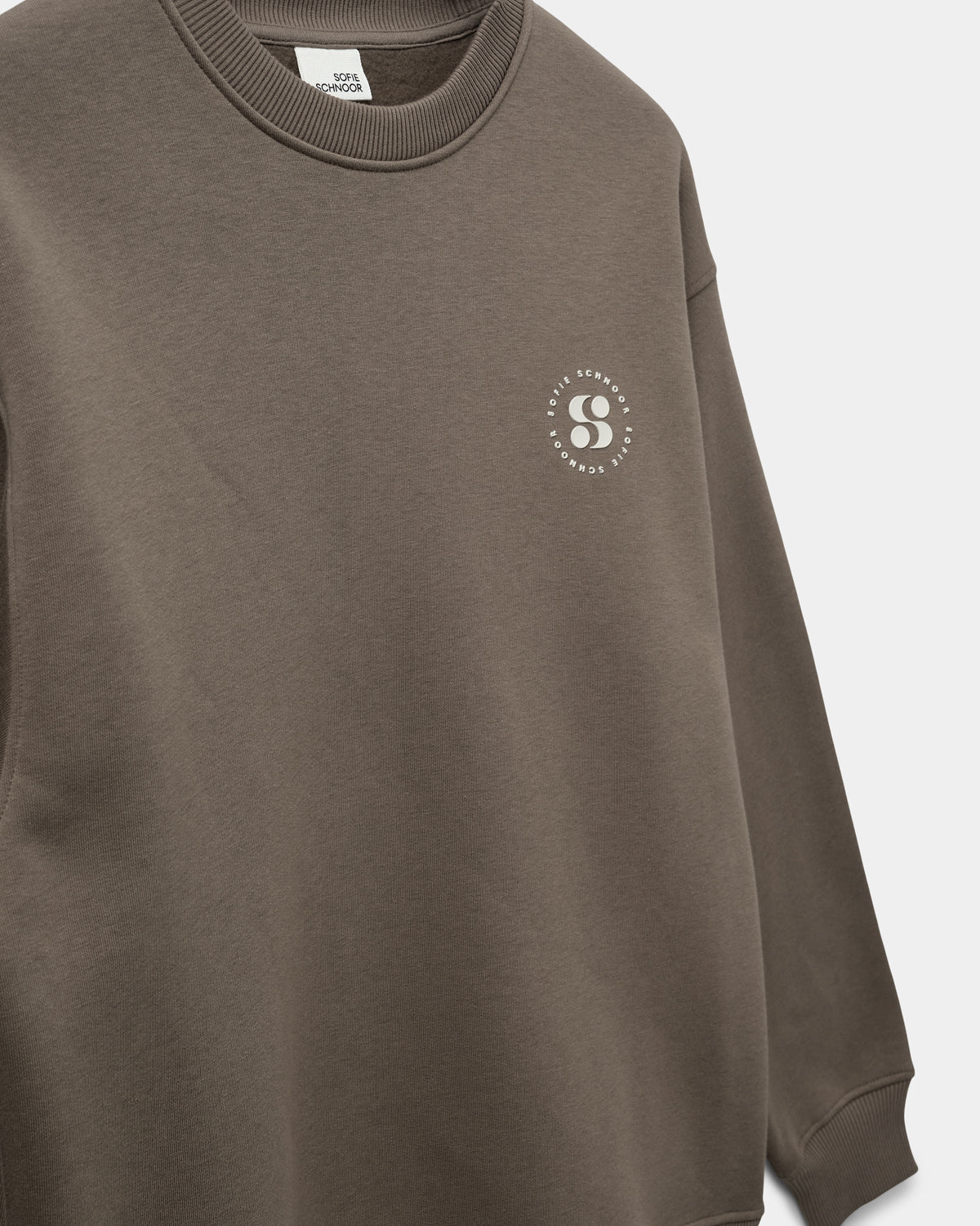 sofie-schnoor-parisw-sweatshirt-damen-middle-brown-baumwolle image 3