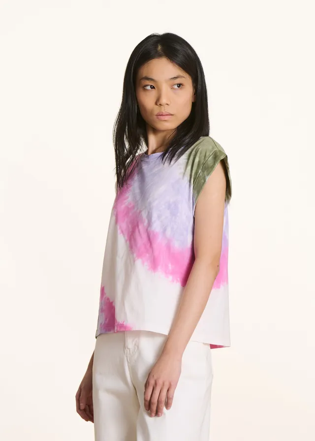 la-f-e-marabout-e-tops-fenty-t-shirt-baumwolle-fiesta-rosa image 1