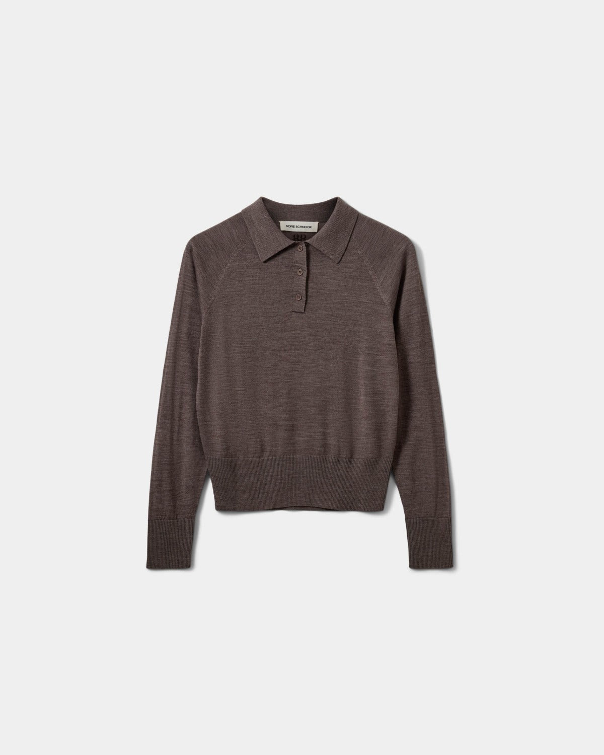 sofie-schnoor-women-selenesw-strick-polo-braun-melange-wolle image 1
