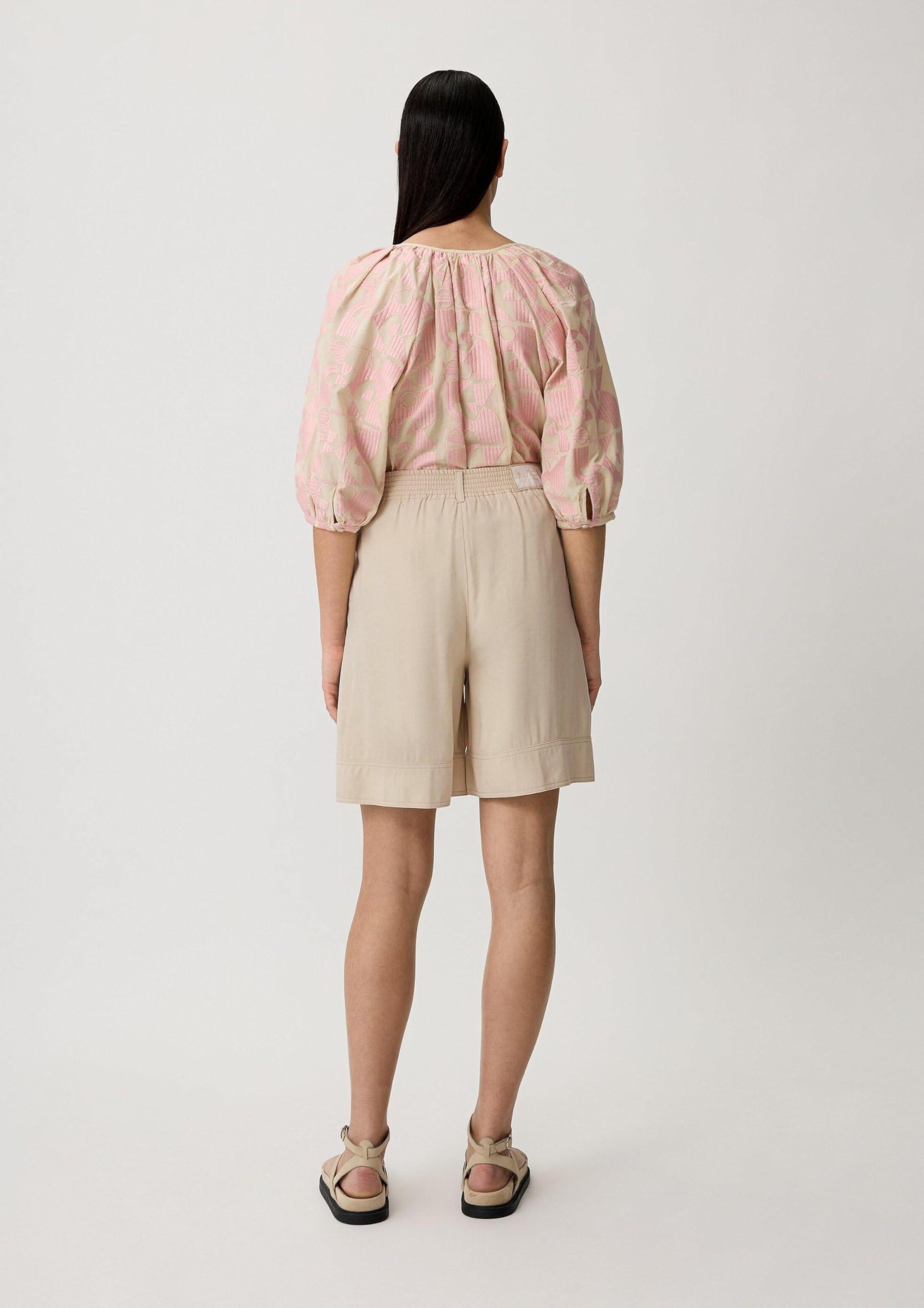 comma-loose-shorts-twill-8058-beige-gr-46 image 8