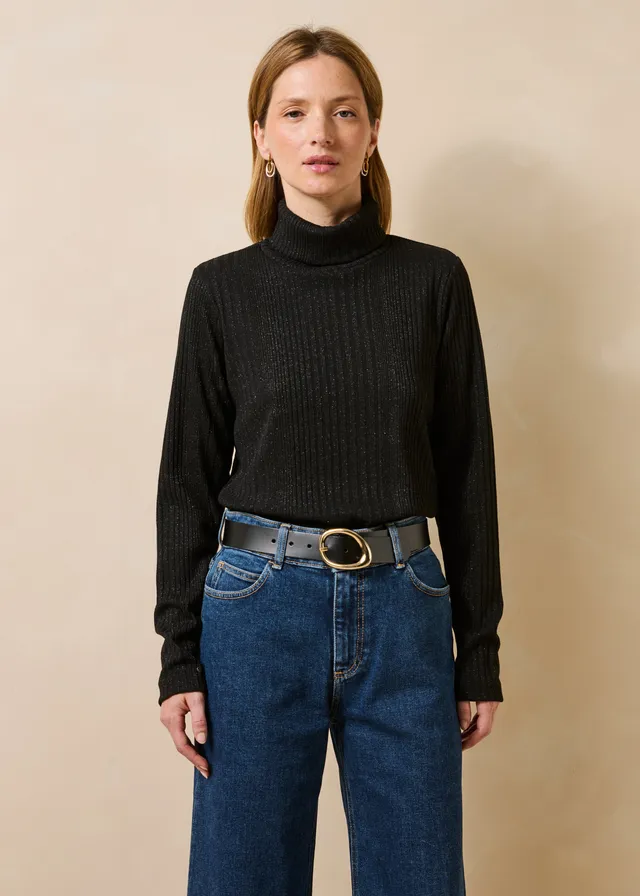 la-f-e-marabout-e-grikka-shirt-rollkragen-schwarz-xs-xl image 1