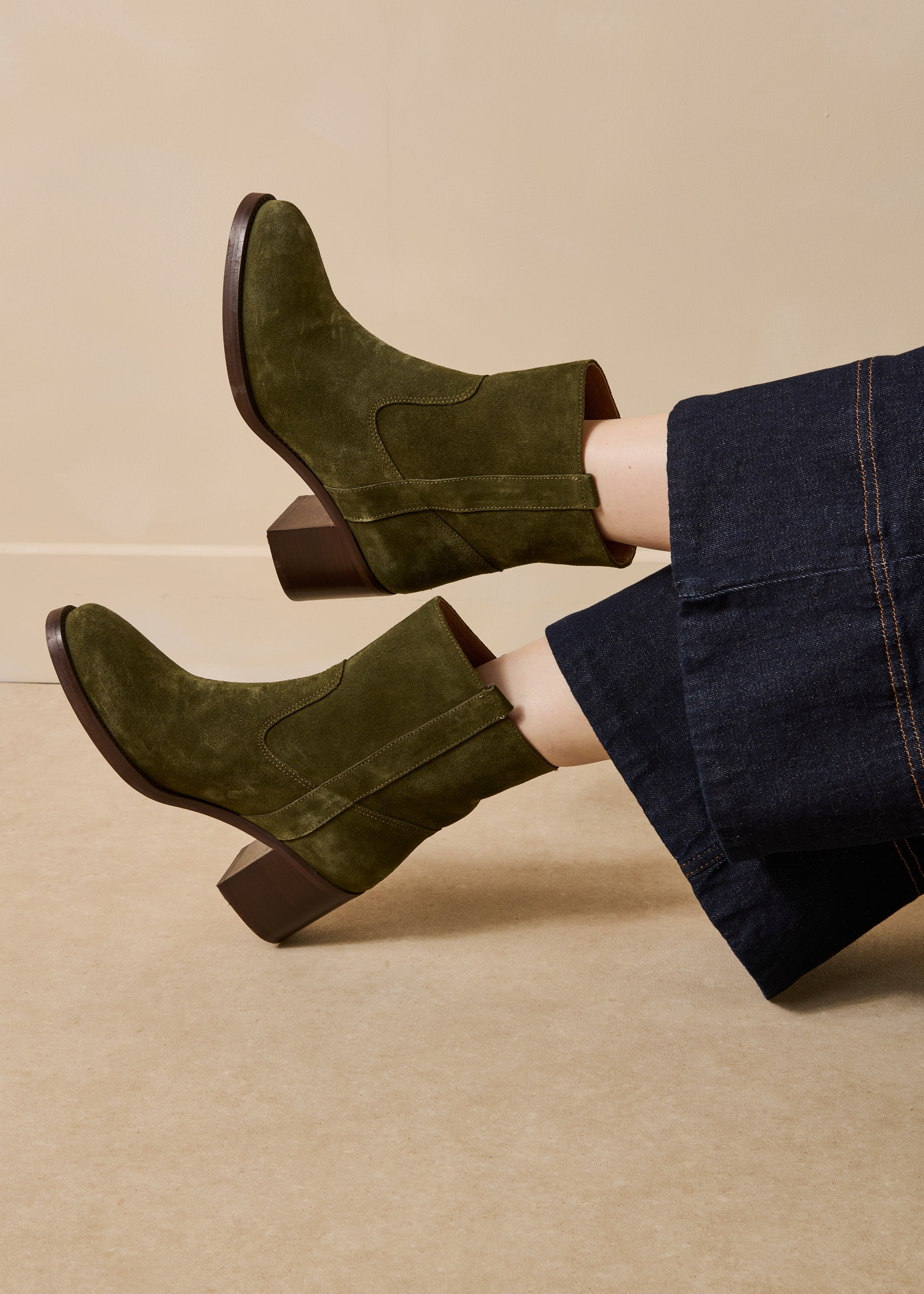 la-f-e-marabout-e-ecaria-stiefeletten-damen-khaki image 1