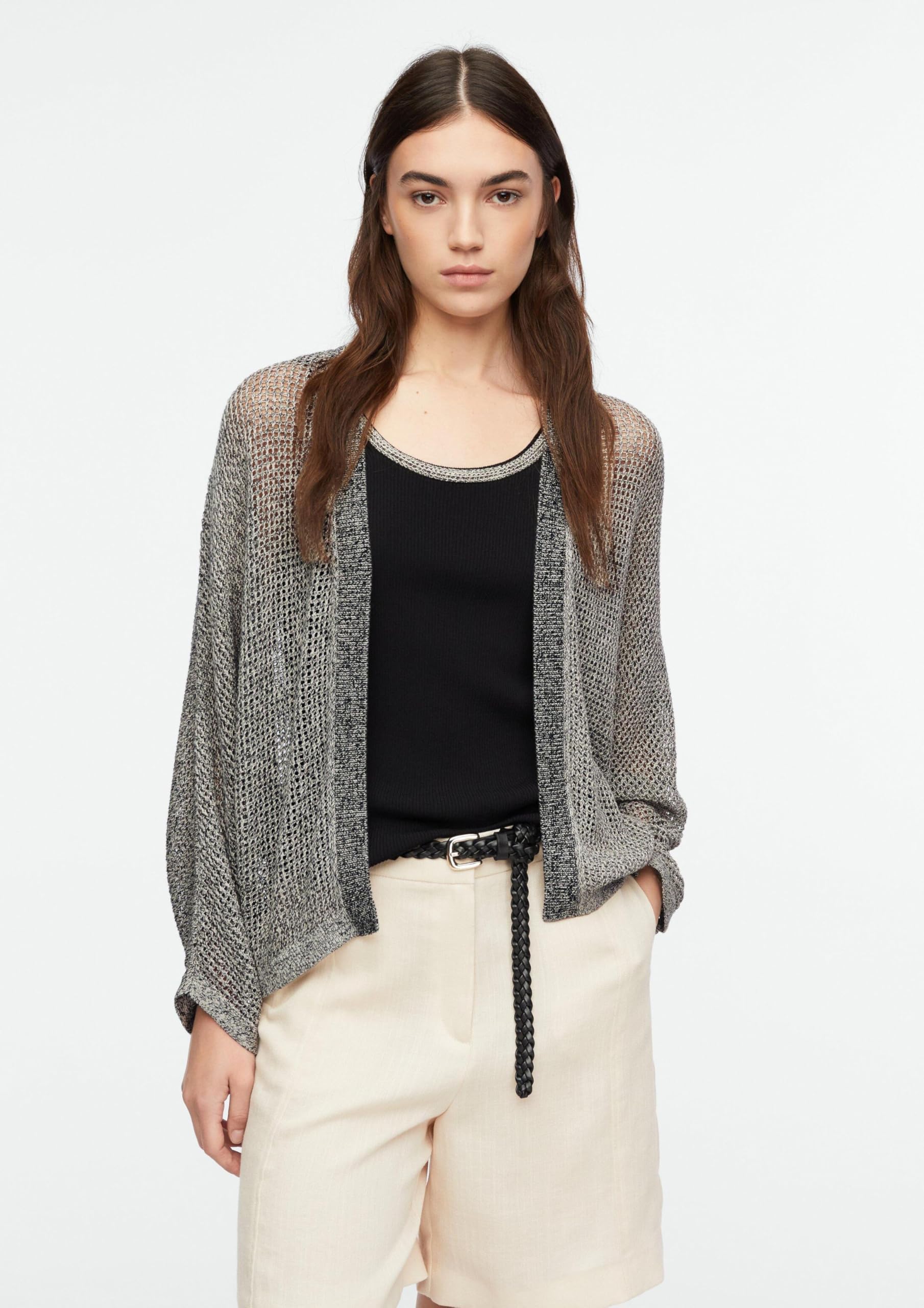 comma-knitwear-cardigan-2180578-gr-e-l-dunkelgrau image 6