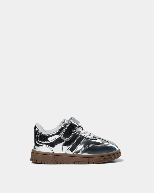sofie-schnoor-kids-nissakb-sneaker-turnschuhe-silber-klett-mesh image 1