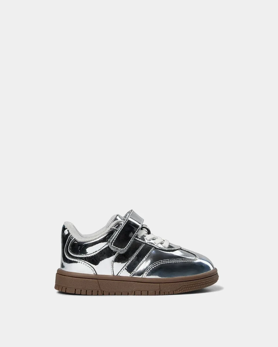 sofie-schnoor-kids-nissakb-sneaker-turnschuhe-silber-klett-mesh image 1