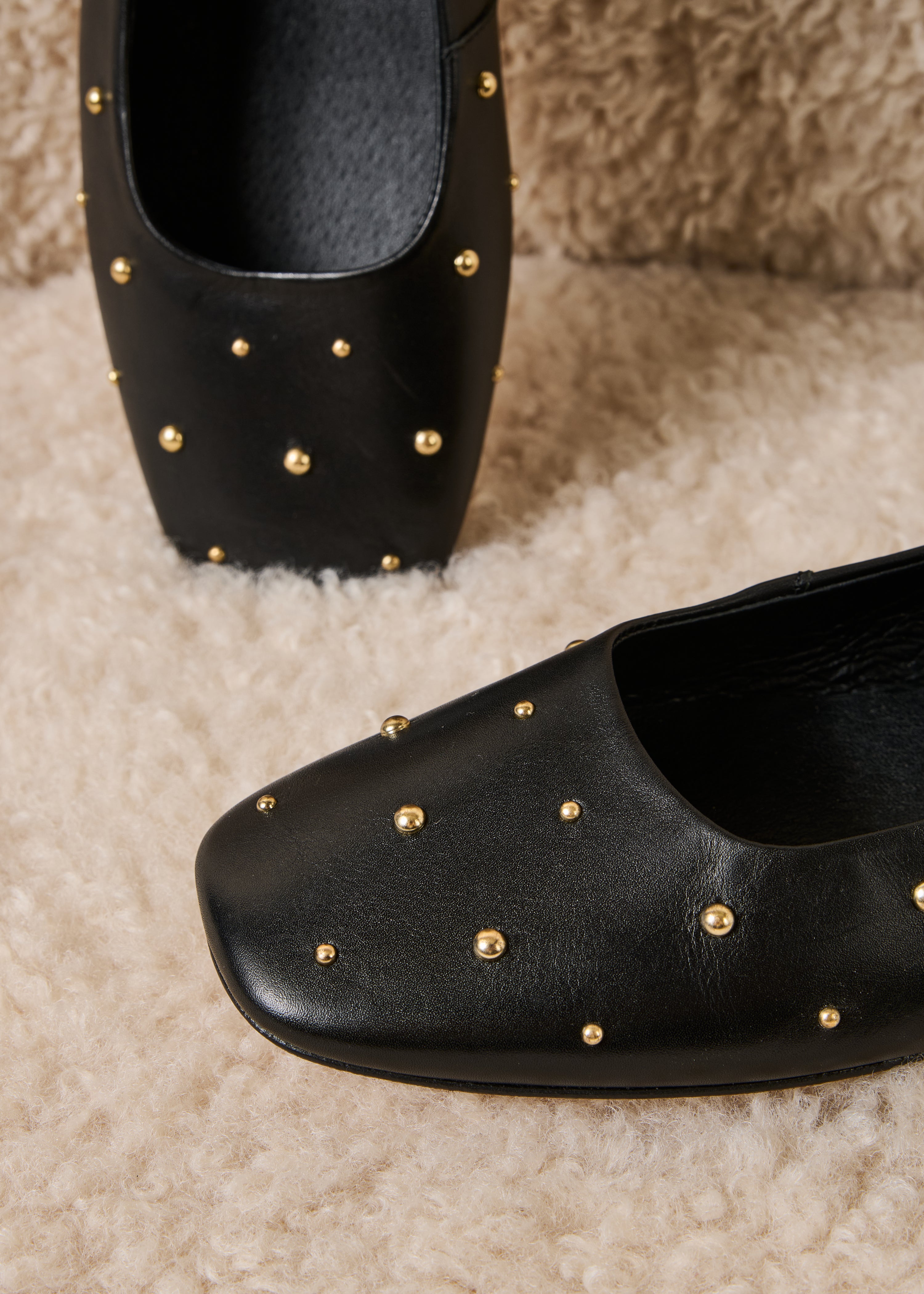 la-f-e-marabout-e-gruman-ballerinas-leder-schwarz-gr-38 image 4