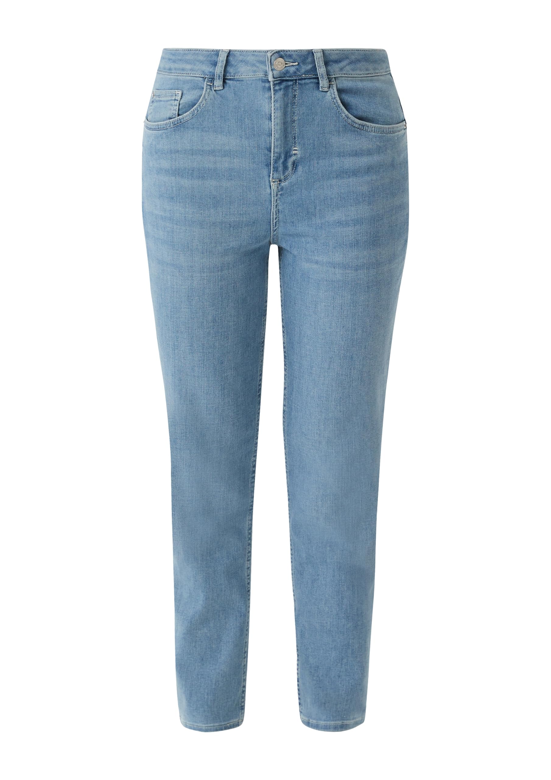 comma-straight-leg-jeans-hoher-bund-gr-34-blau image 8