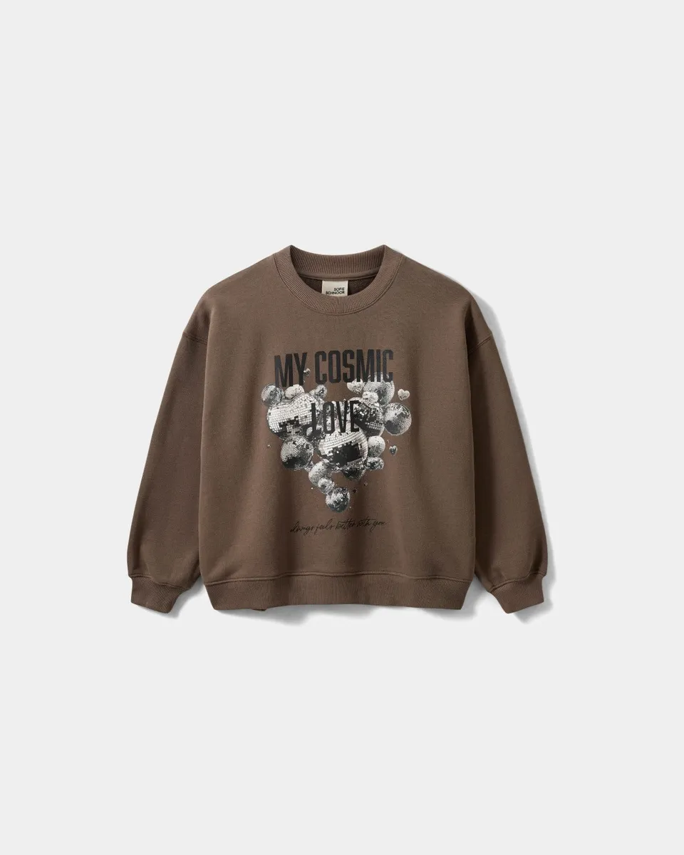 sofie-schnoor-young-elinsy-sweatshirt-pullover-deer-baumwollmix-print image 1