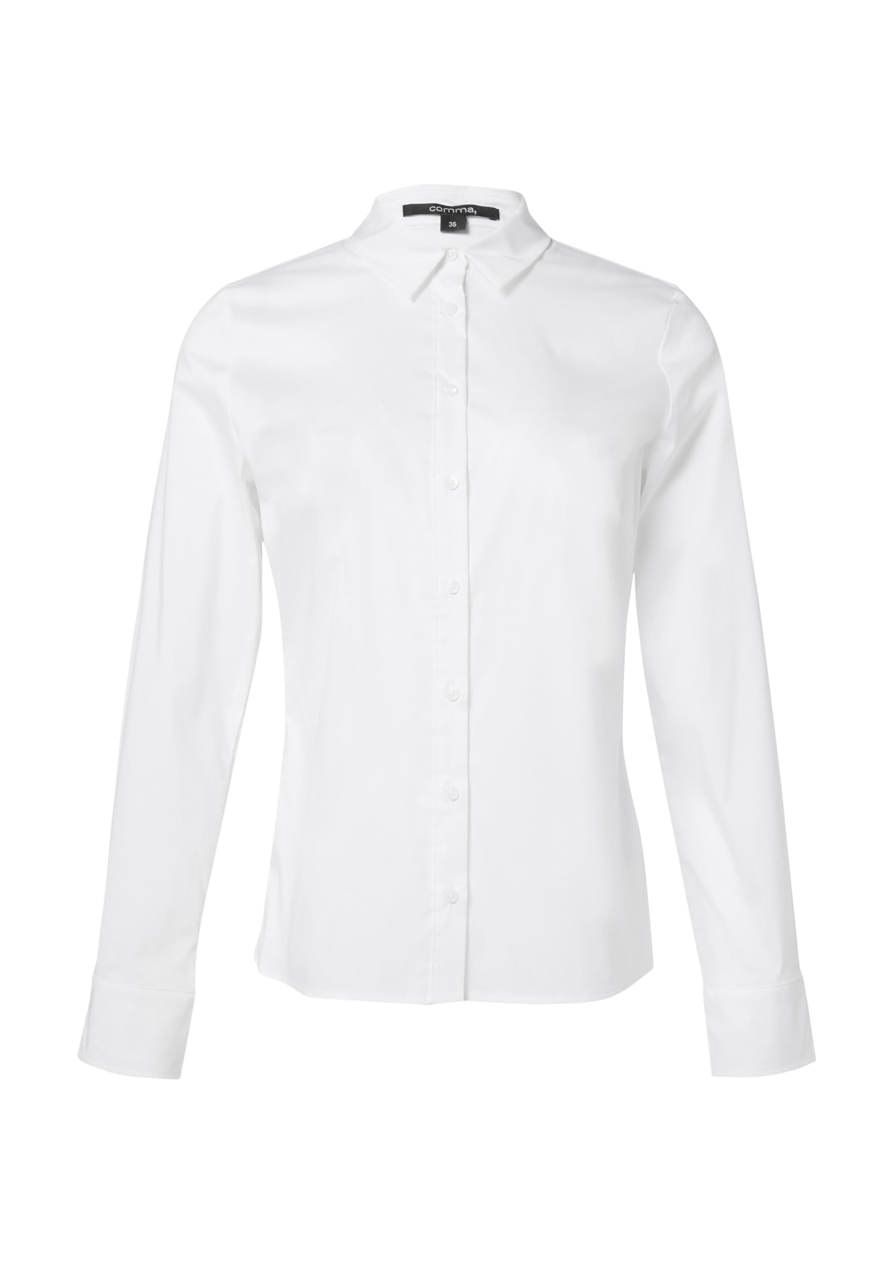 comma-bluse-baumwollstretch-hemdkragen-gr-e-38-damen image 4