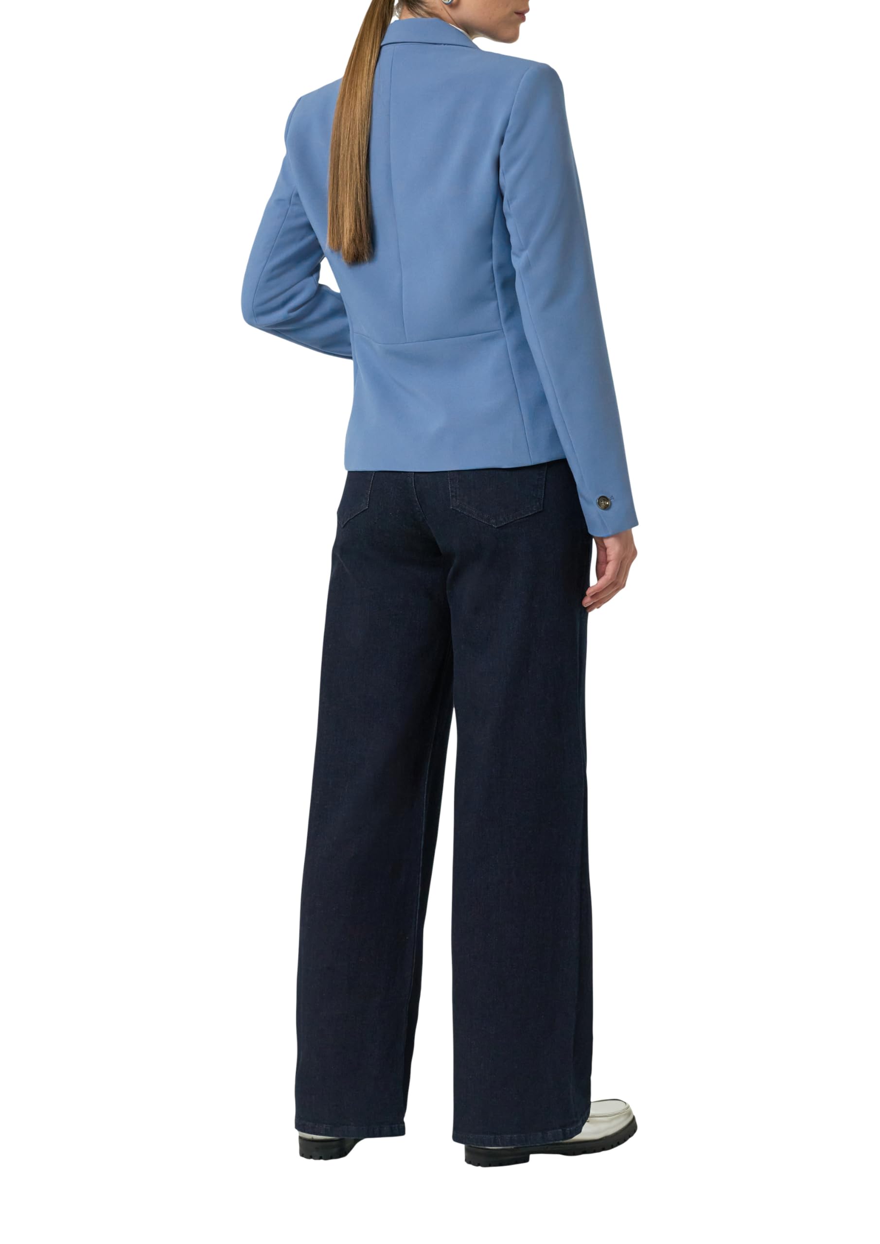 comma-kurzblazer-reverskragen-blazer-gr-44-blau image 2
