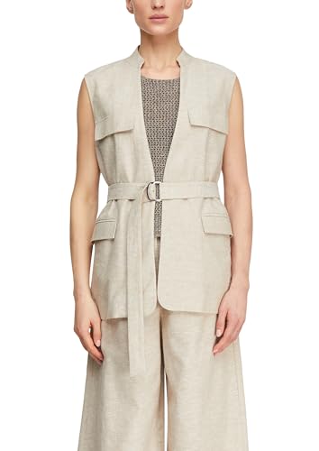 comma-jackets-weste-leinen-baumwolle-gr-32-stehkragen image 8