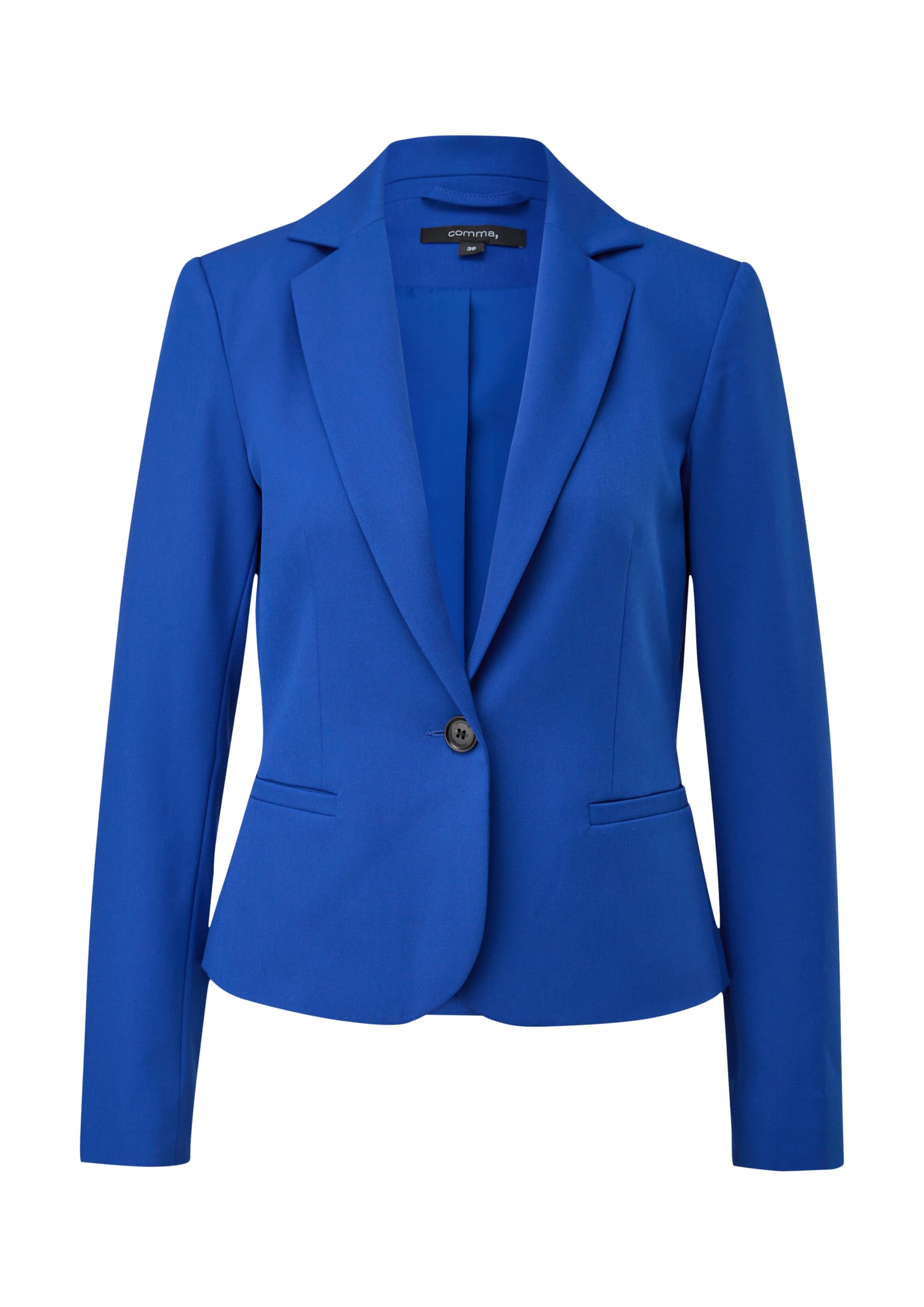 comma-blazer-tailliert-damenblazer-gr-46-ozeanblau image 7