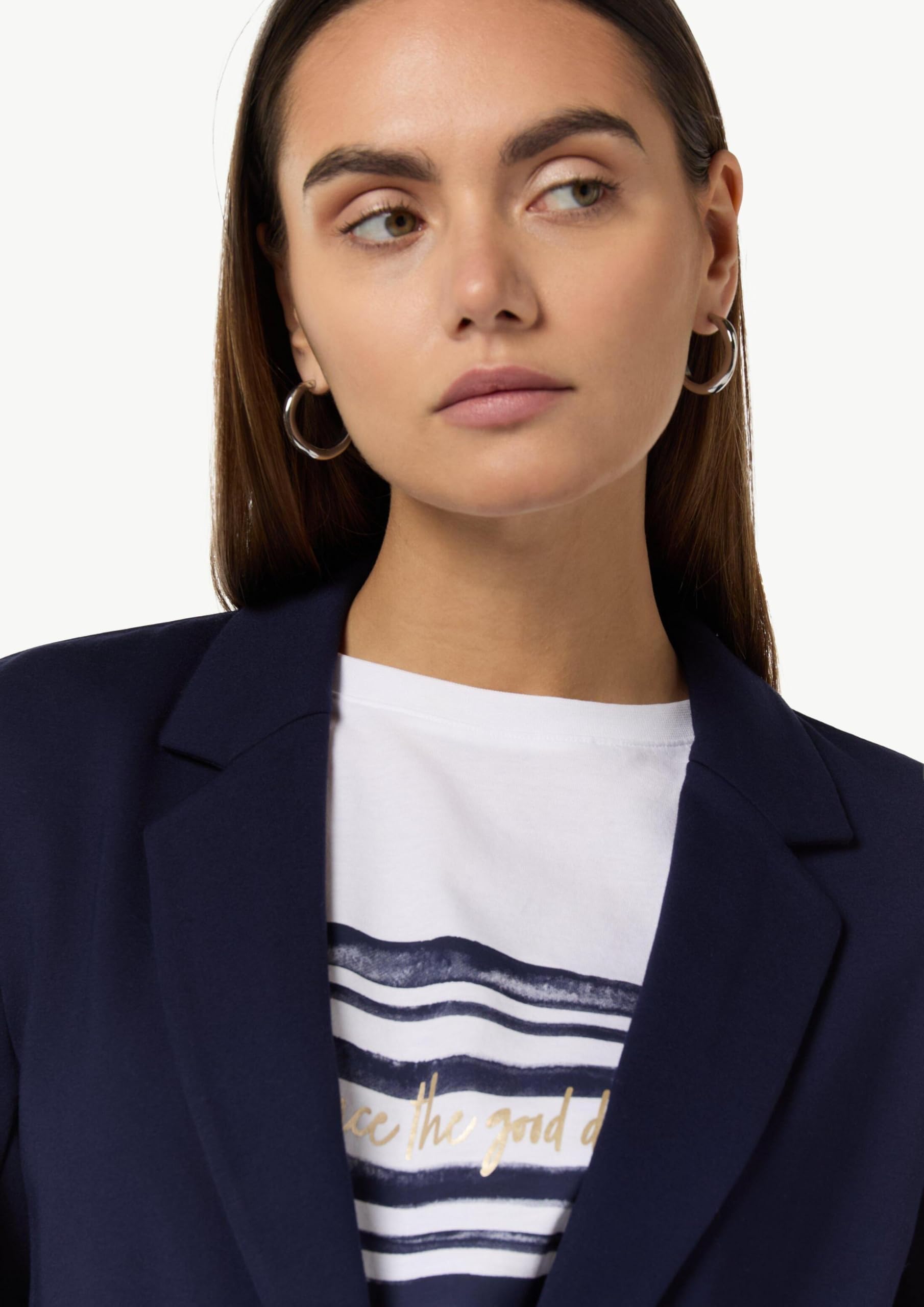comma-jersey-blazer-gr-e-34-navy-stretch image 5