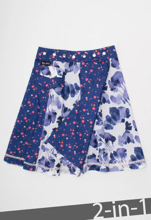 moshiki-hot-cookie-70-wickelrock-55-cm-baumwolle-wendbar image 1