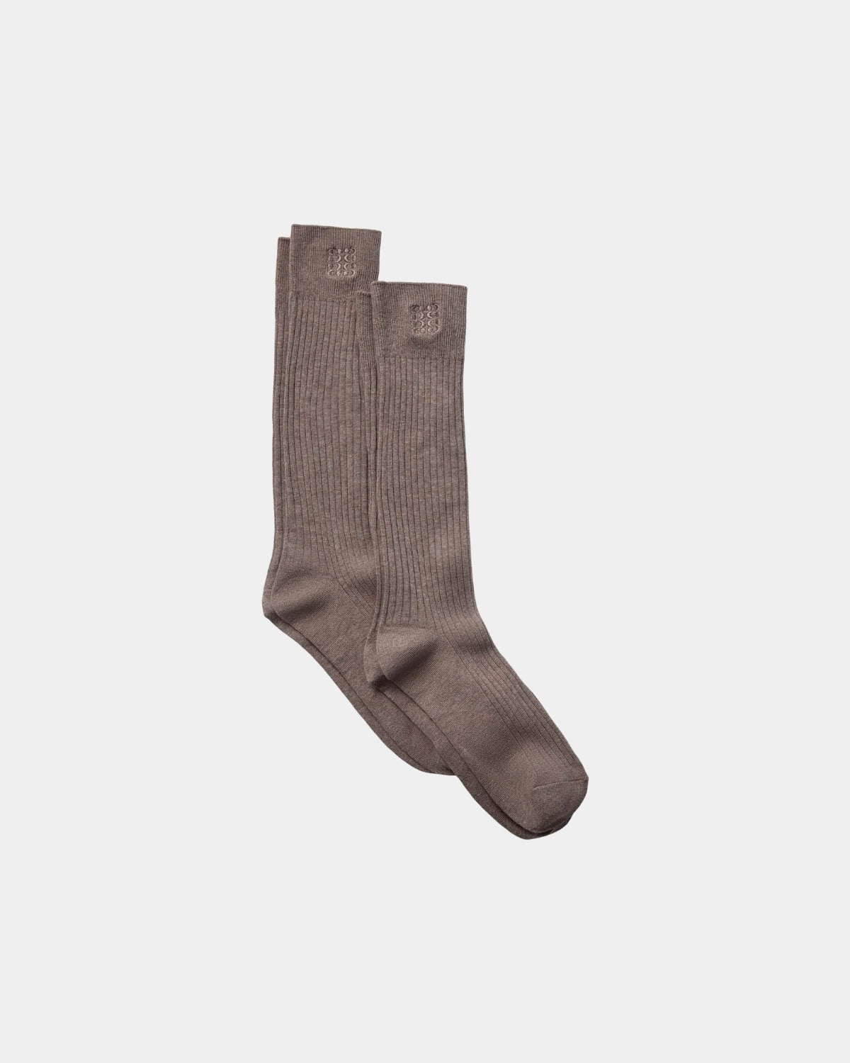 sofie-schnoor-women-beatha-kniestr-mpfe-camel-melange-baumwolle image 1