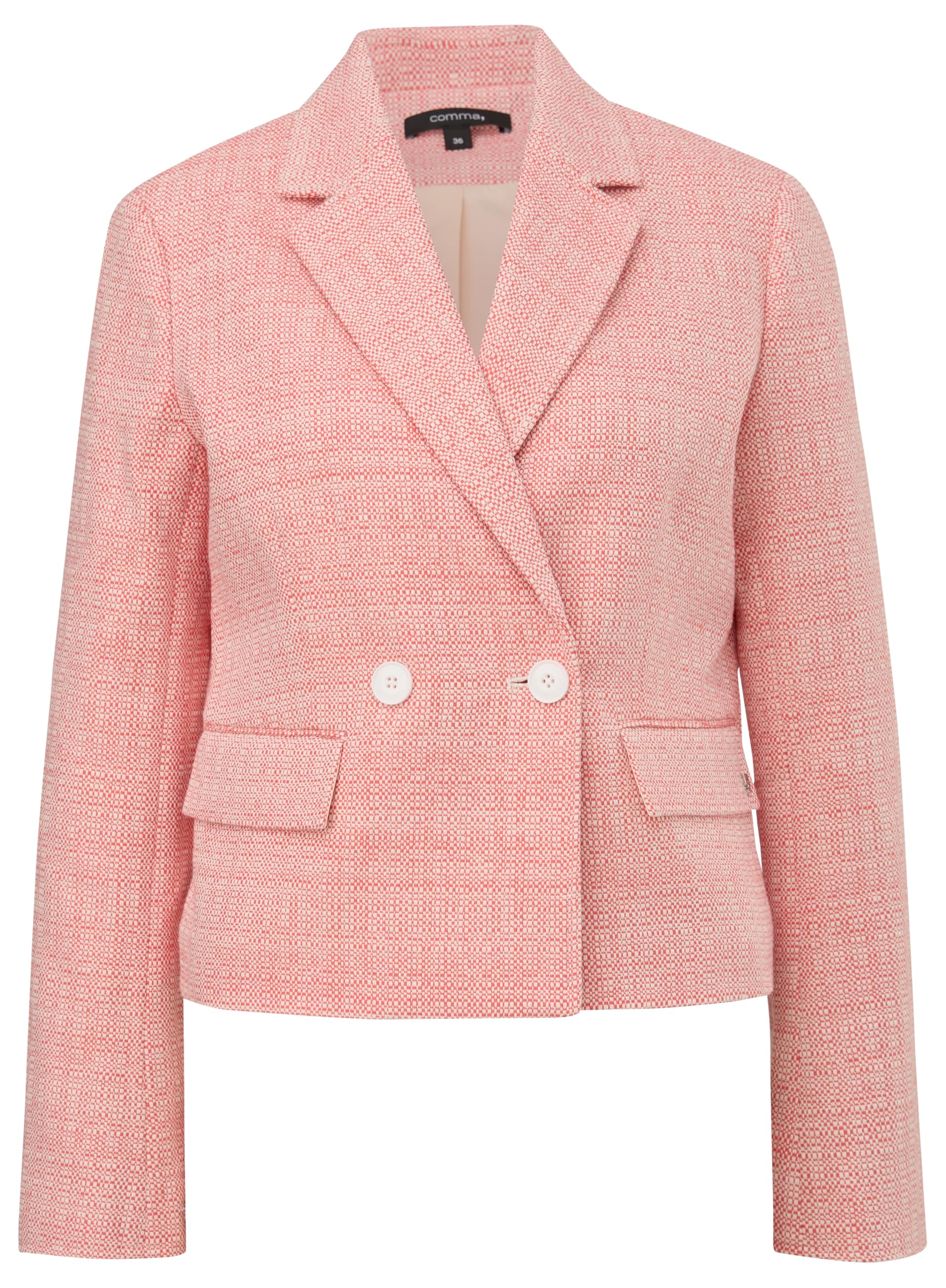 comma-boucl-blazer-business-anzug-gr-42-damen image 1