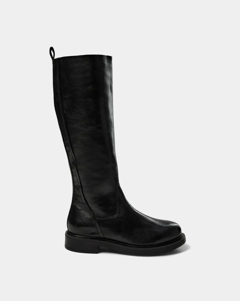 sofie-schnoor-sonnesw-damen-stiefel-schwarz-leder-39-5cm image 1