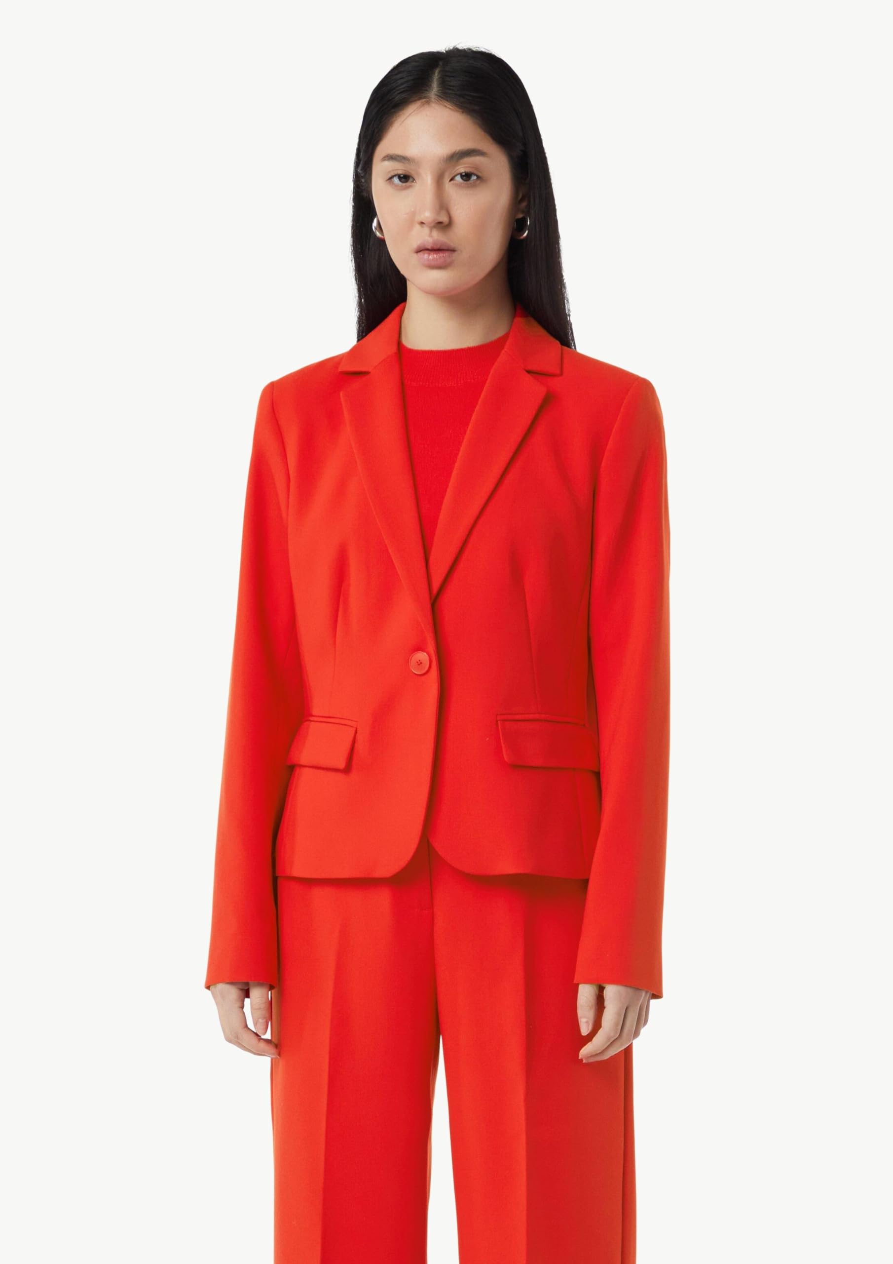 comma-taillierter-blazer-mit-pattentaschen-blazer-gr-36-business image 7