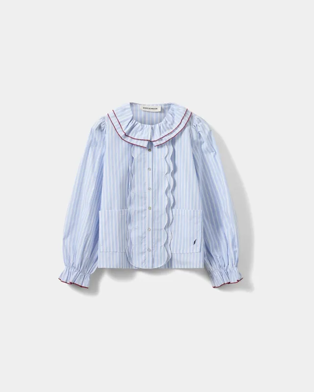 sofie-schnoor-women-alexasw-s251280-hemd-blau-gestreift image 1
