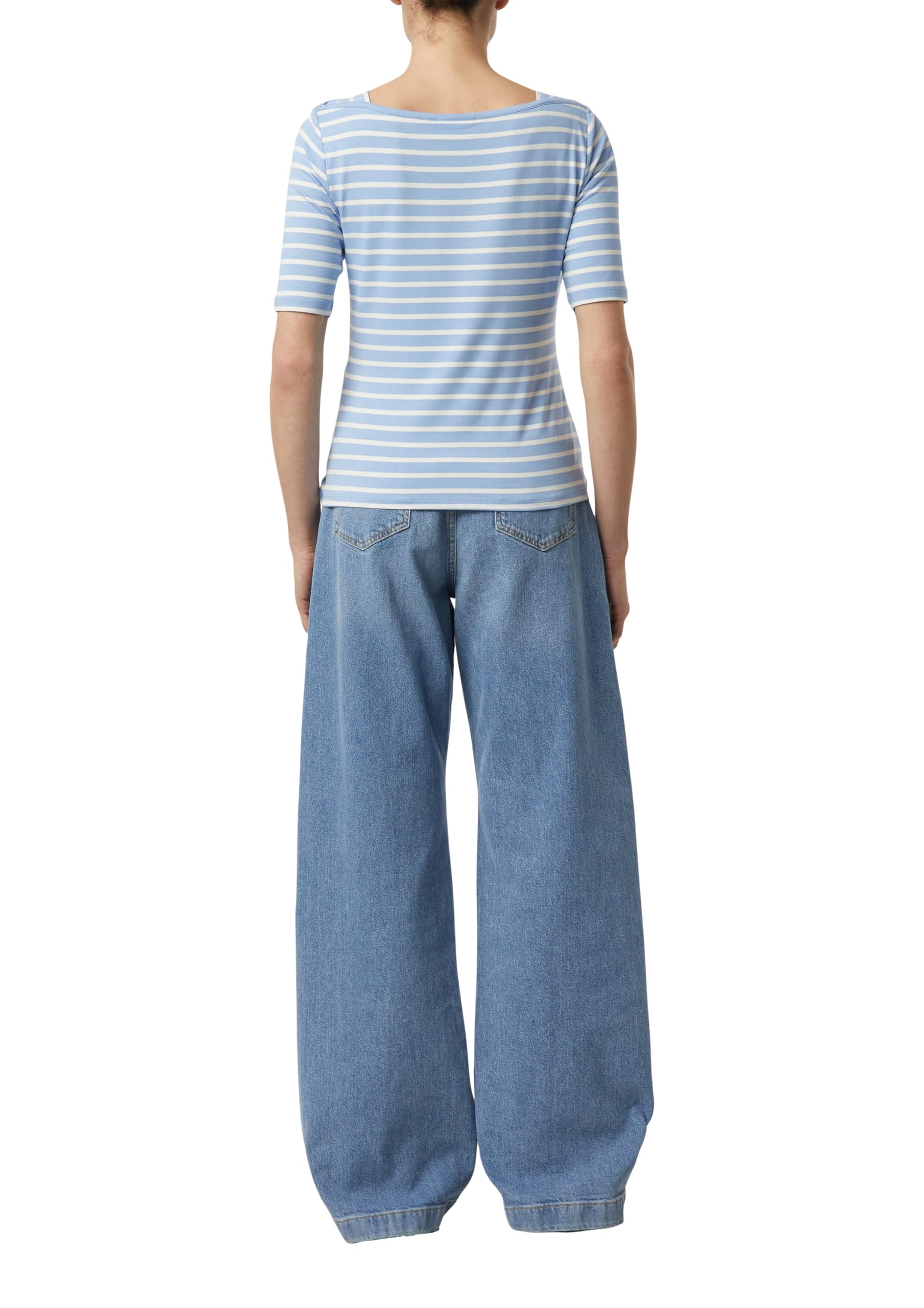comma-tops-jersey-t-shirt-u-boot-slim-fit-gr-40 image 2
