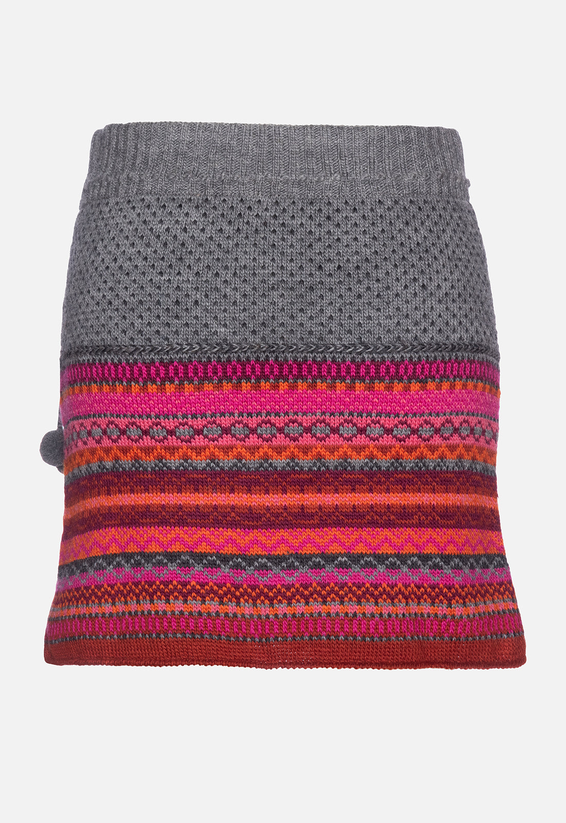 moshiki-alisaa-skirt-strickrock-naturwolle-s-xl-gestreift image 6
