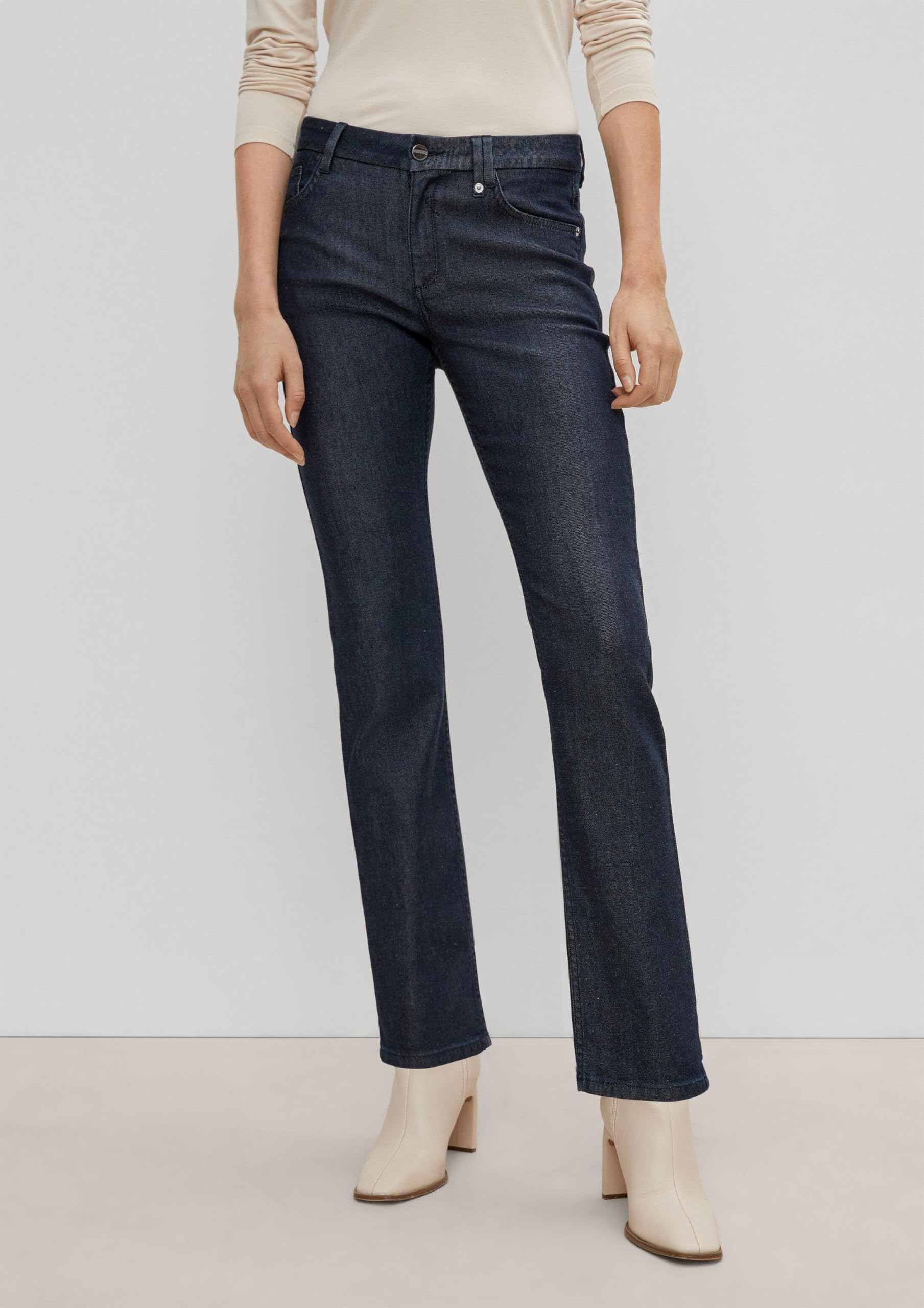 comma-jeans-regular-straight-leg-jeanshose-lang image 5