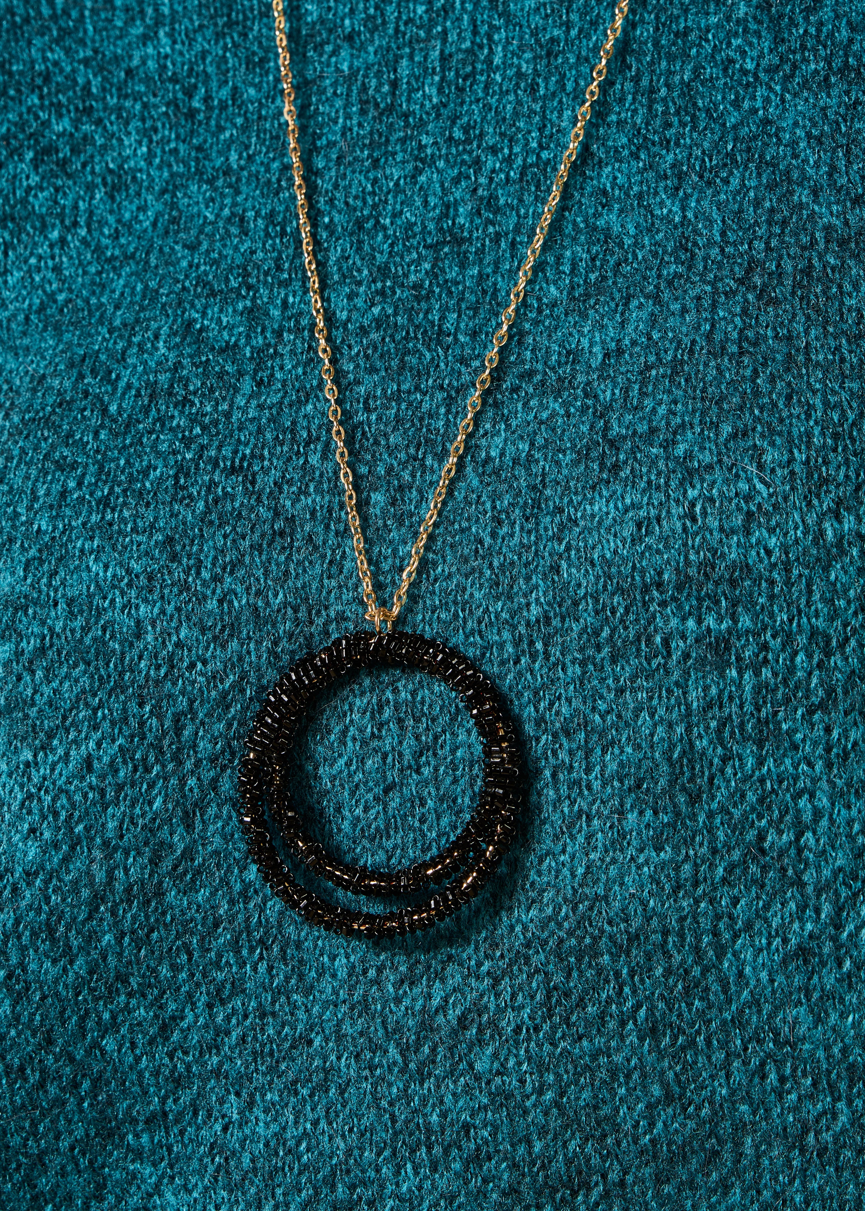 la-f-e-marabout-e-goys-kette-schwarz-glas image 2