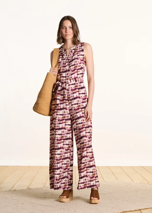 la-f-e-marabout-e-vlomee-jumpsuit-tie-dye-bordeaux image 1
