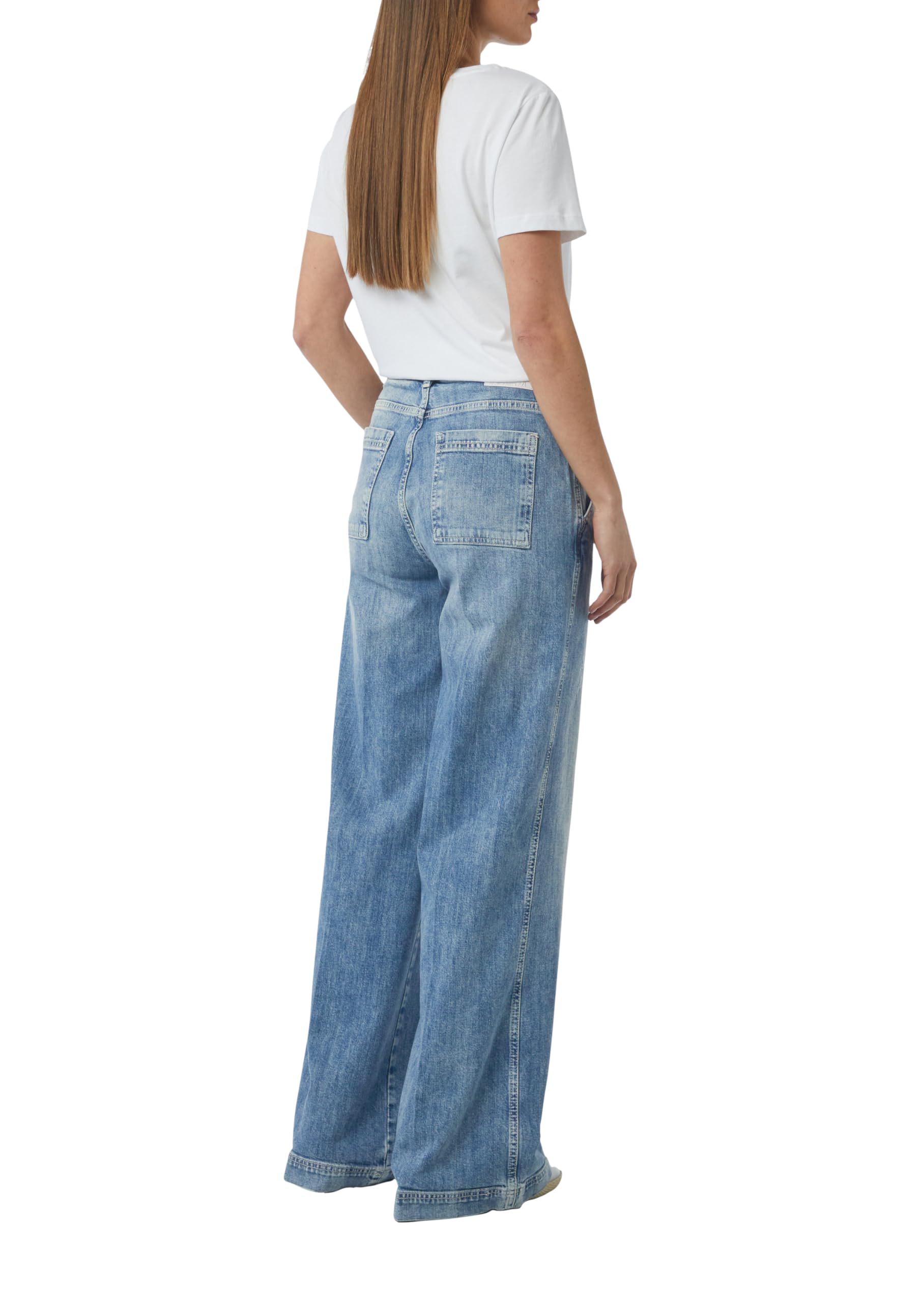 comma-jeans-wide-leg-jeans-gr-e-42-in-blau image 2