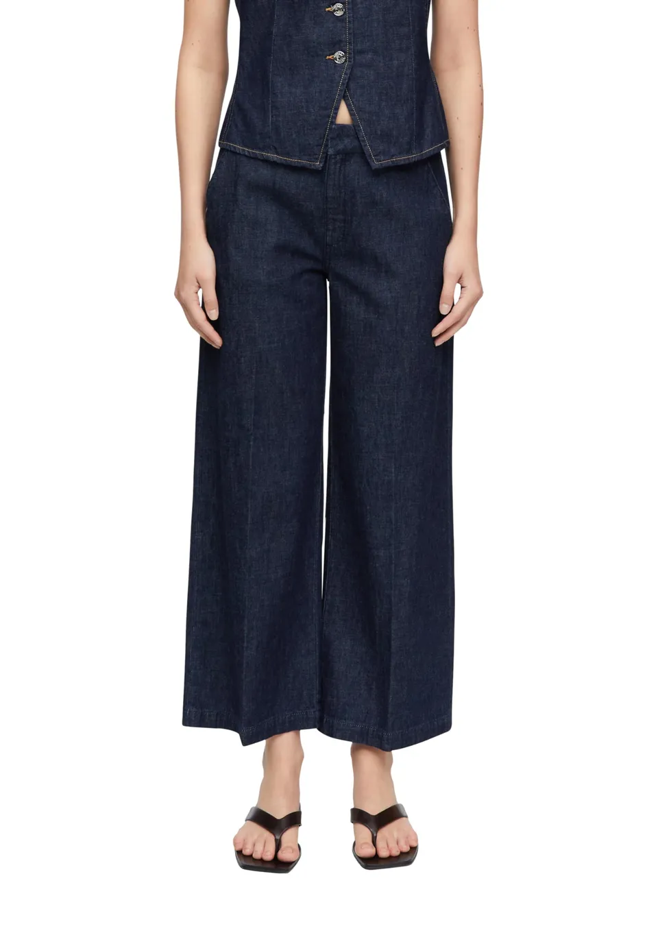 comma-2182074-culotte-jeans-wide-leg-7-8-gr-e-40 image 1