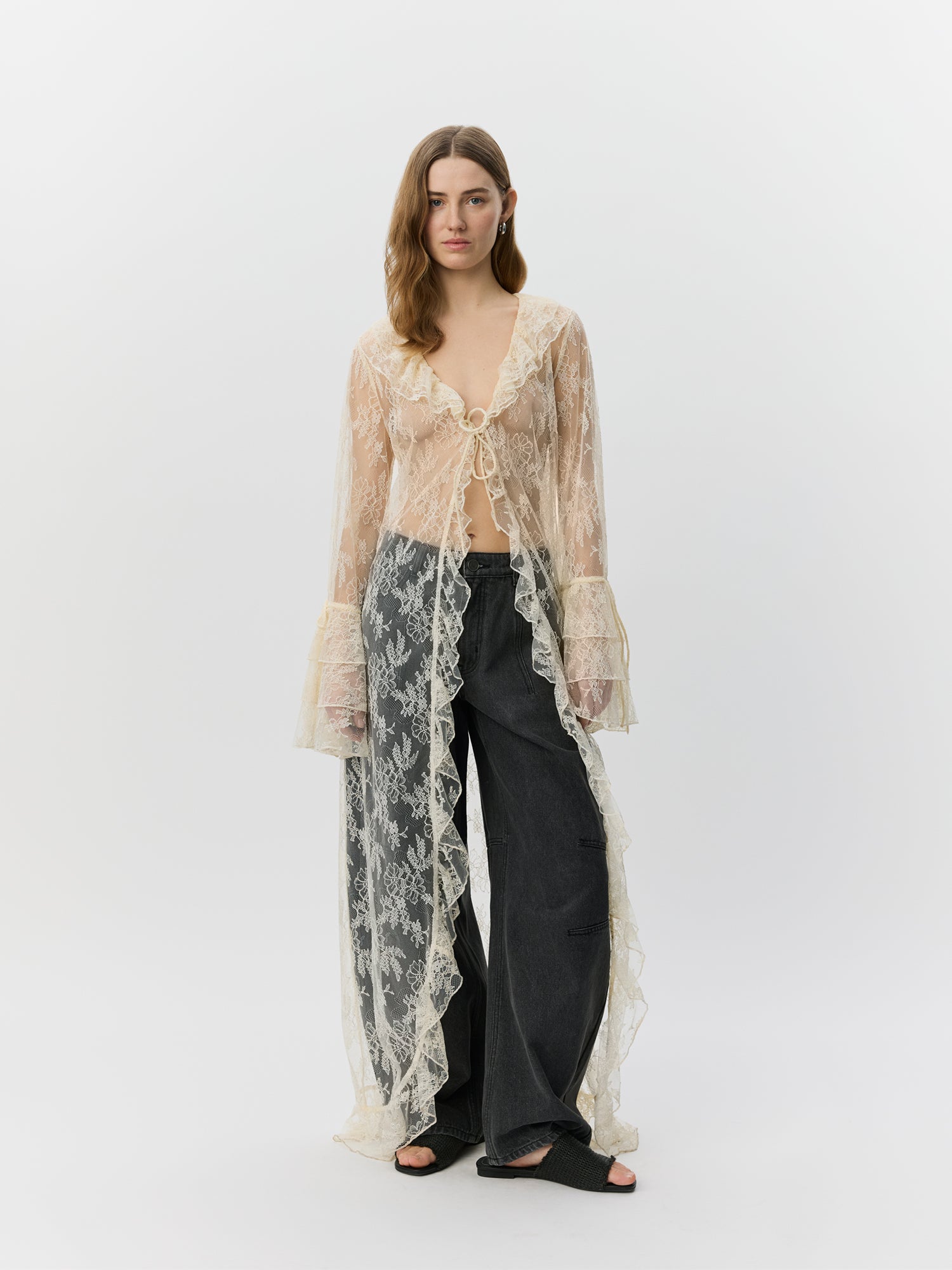 sofie-schnoor-women-anastasiasw-spitzen-robe-off-white-maxi image 2