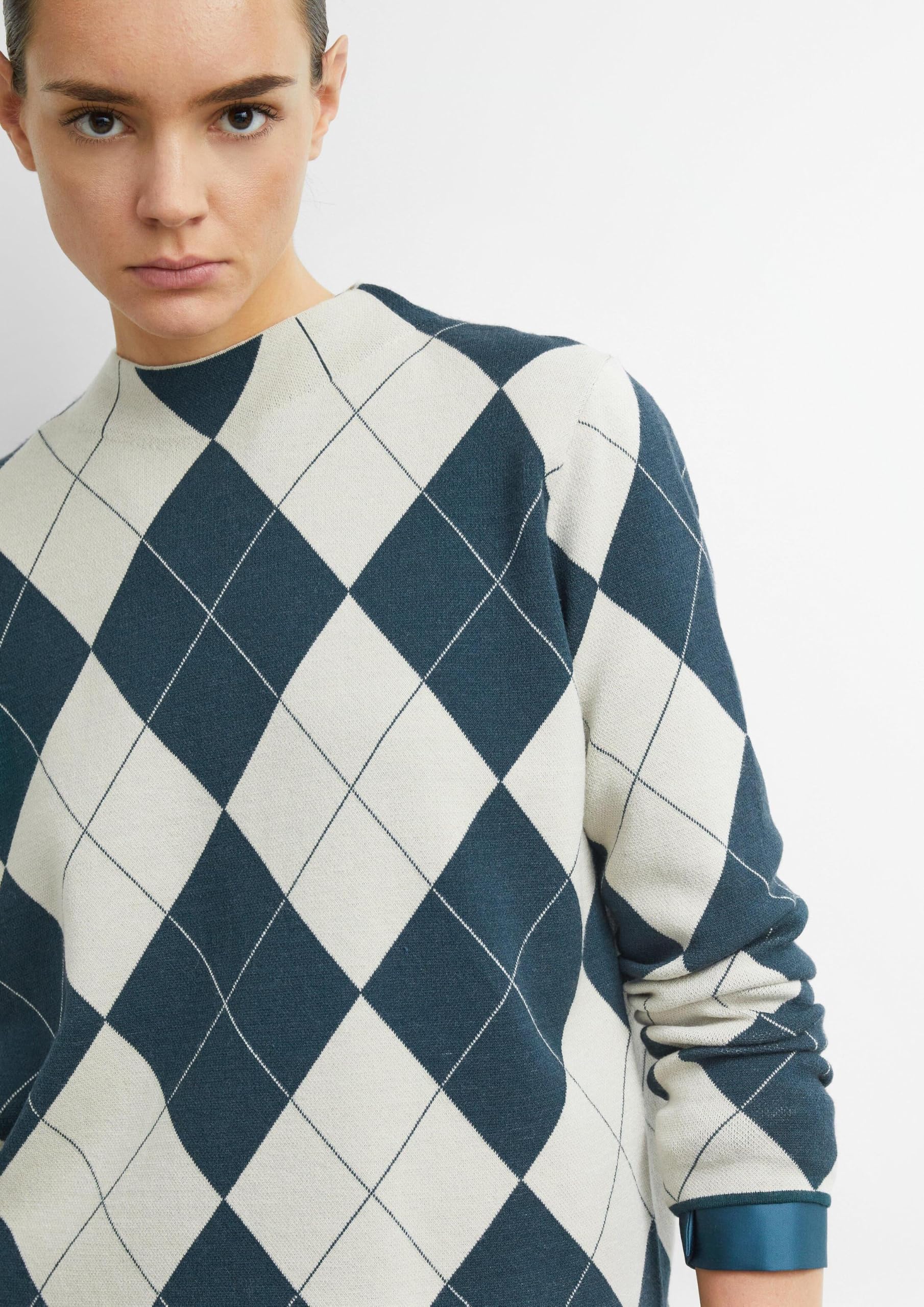 comma-knitwear-strickpullover-animal-jacquard-gr-38 image 5