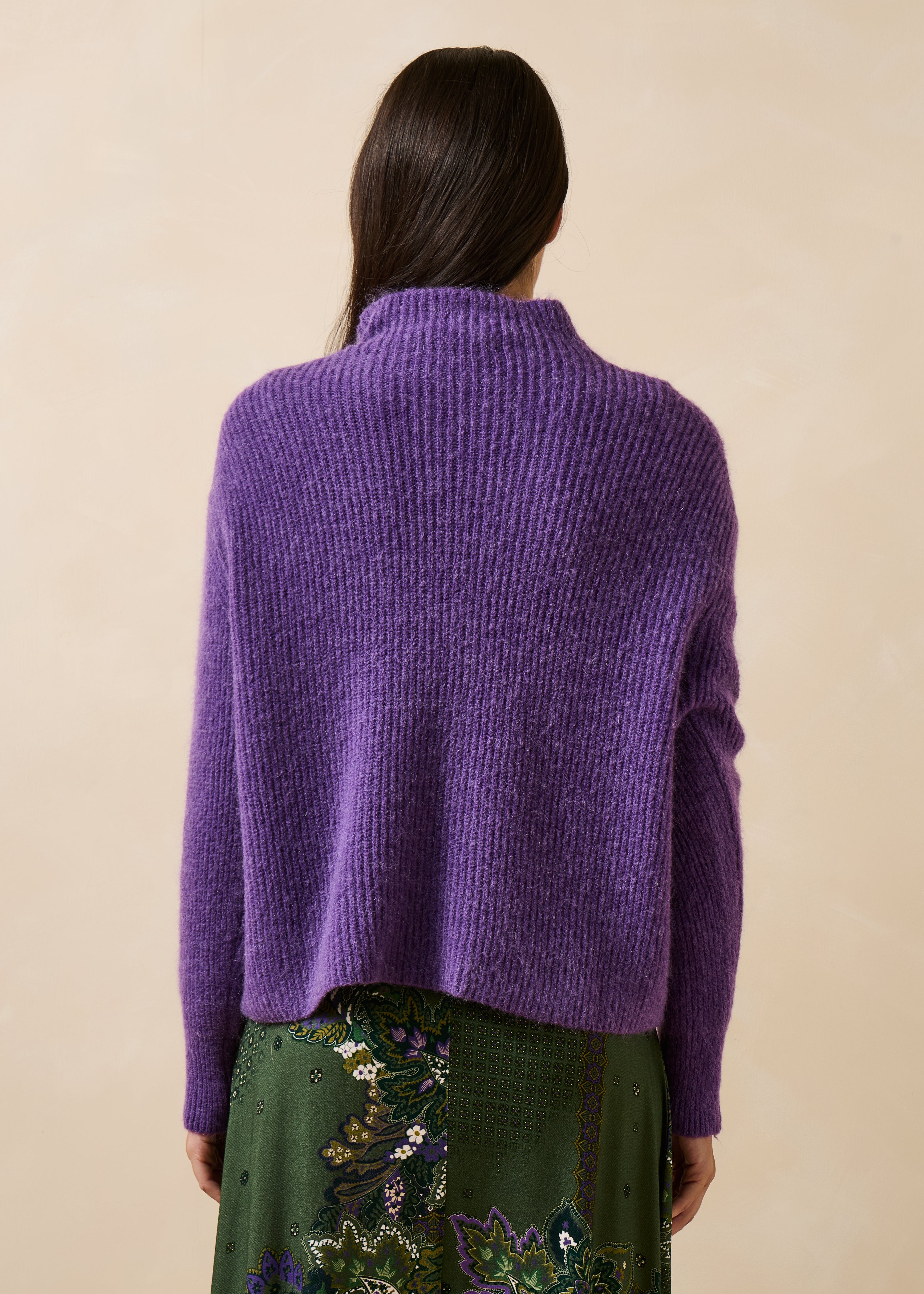 la-f-e-marabout-e-galabi-pullover-damen-violett-wolle image 3