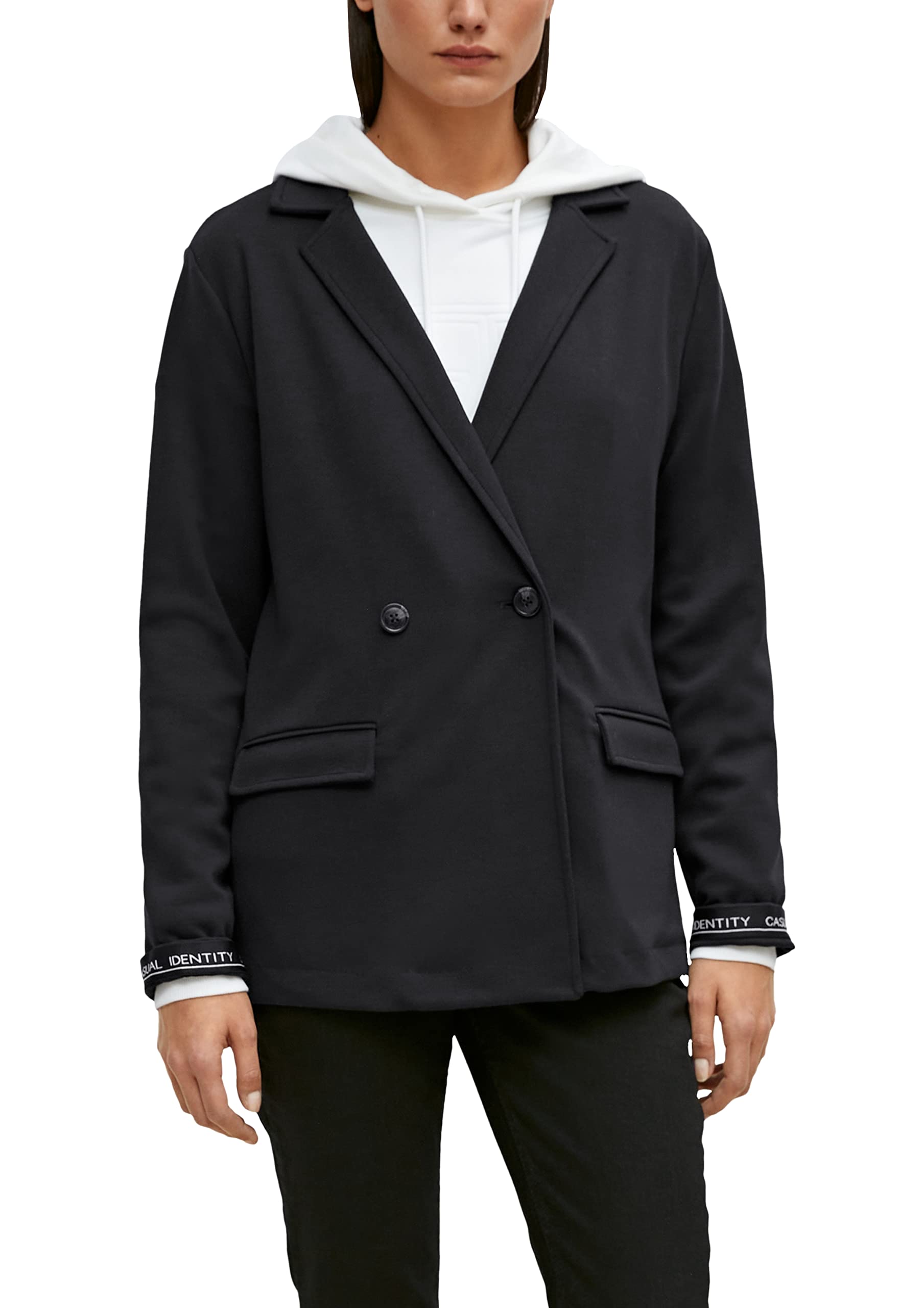 comma-blazers-damen-blazer-gr-e-38-tailliert image 1